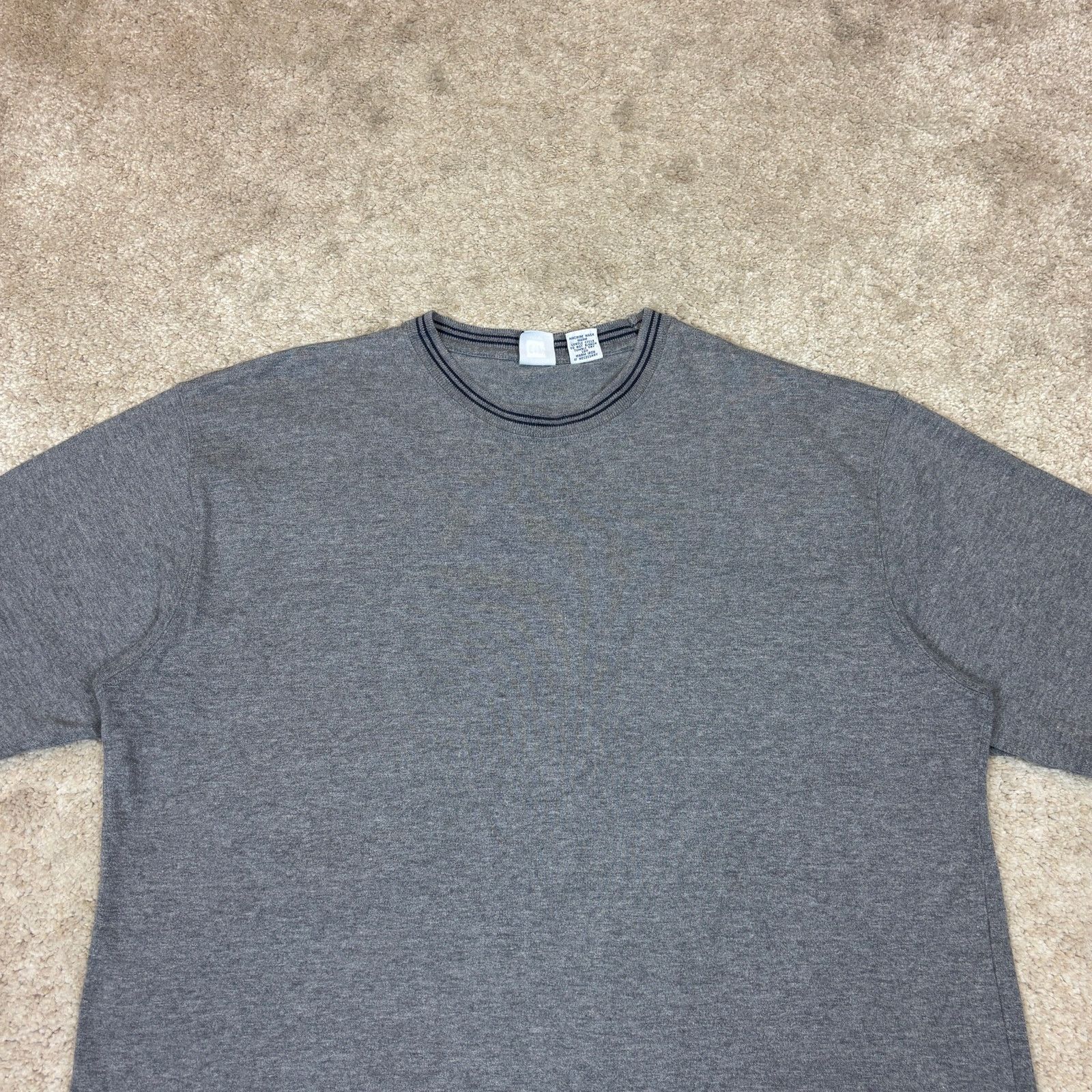 Gap × Vintage Vintage Y2K Gap Factory Store Ringer Shirt Men's L Retro Size US L / EU 52-54 / 3 - 2 Thumbnail