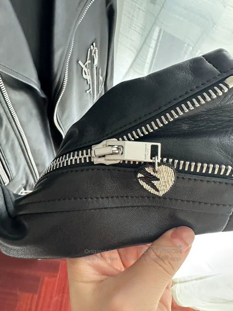 Saint Laurent Paris Saint Laurent Paris Leather jacket Size XS / US 0-2 / IT 36-38 - 4 Thumbnail