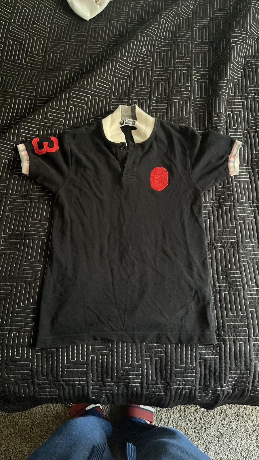 Bape × Vintage Vintage bape polo Size US S / EU 44-46 / 1 - 1 Thumbnail