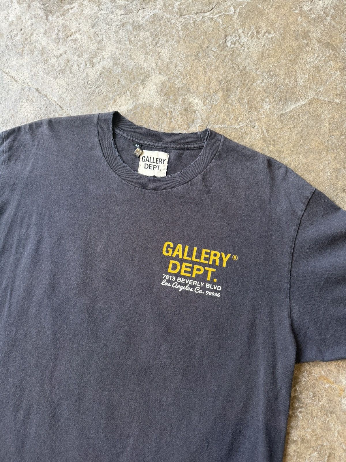 Gallery Dept. OG Drive Thru Tee (Washed Black) Size US M / EU 48-50 / 2 - 3 Thumbnail