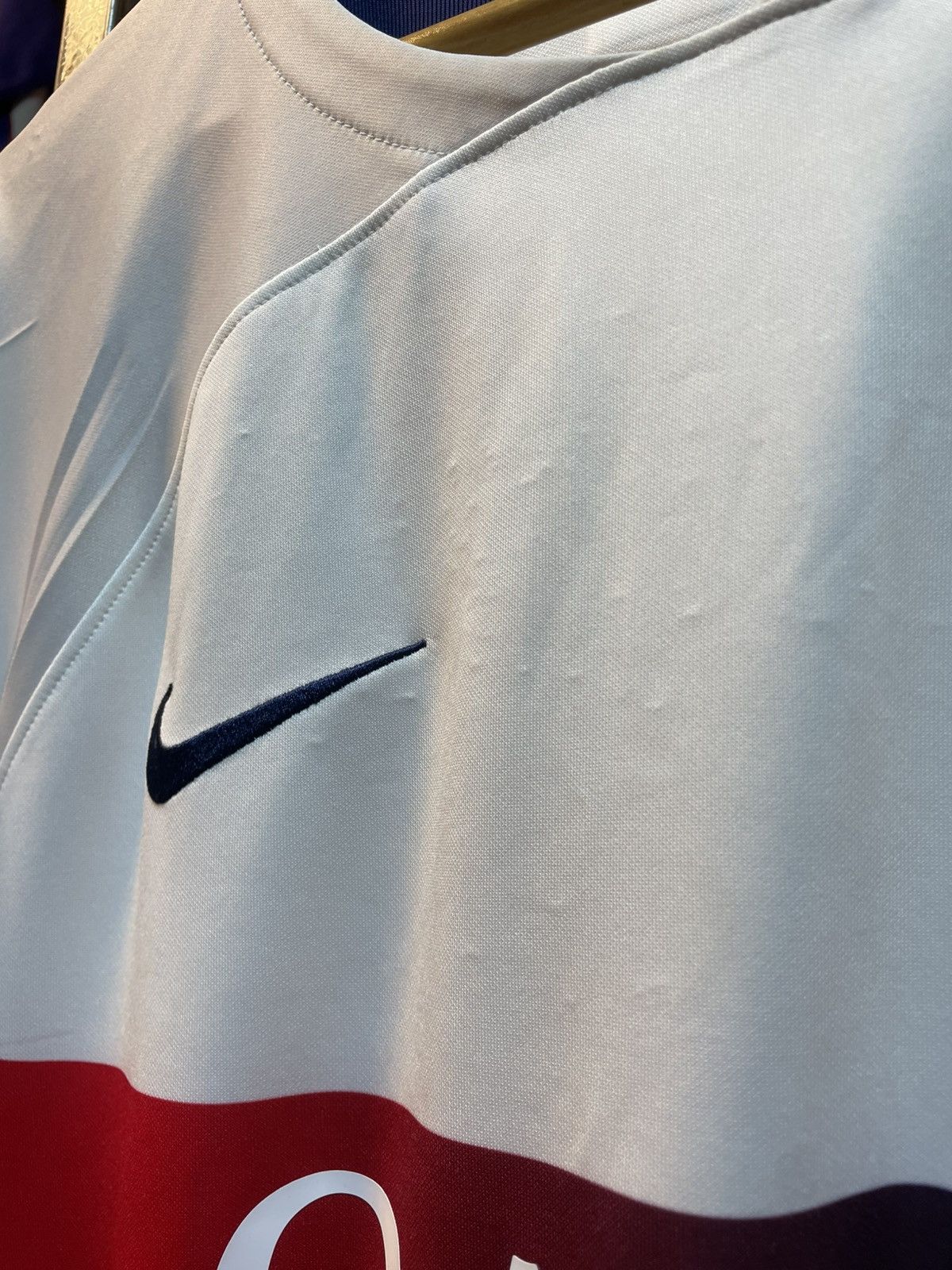 Nike × Vintage 2023-2024 Paris Saint-Germain MBAPPE7 Away Kit Size US L / EU 52-54 / 3 - 3 Thumbnail