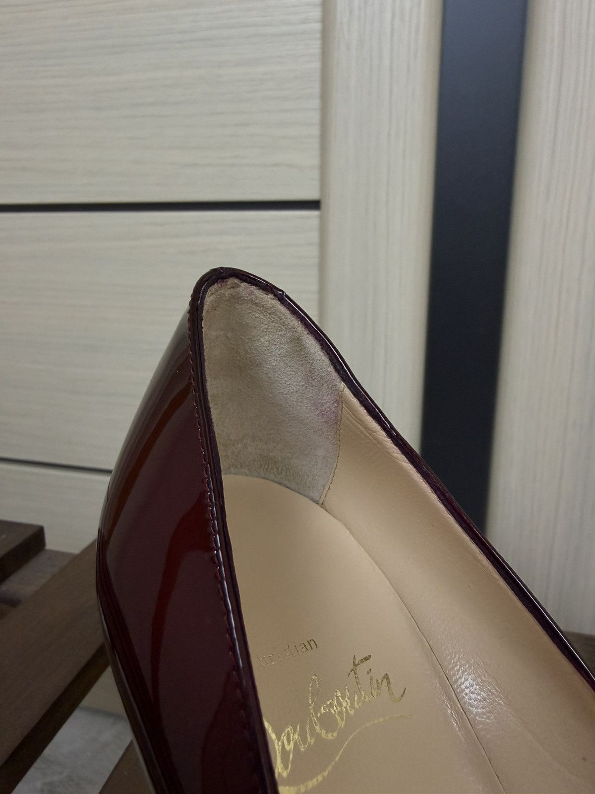 Christian Louboutin Christian Louboutin New Simple Pump Heels Rouge Red Patent Size US 5 / IT 35 - 21 Thumbnail