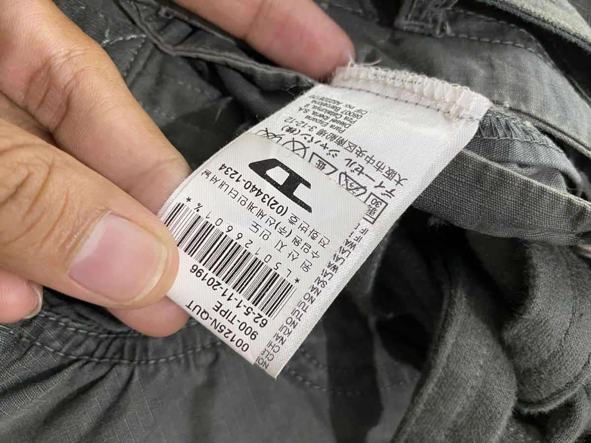 Diesel × Vintage 2000s Diesel Industry army cargo pants Size US 27 - 9 Thumbnail