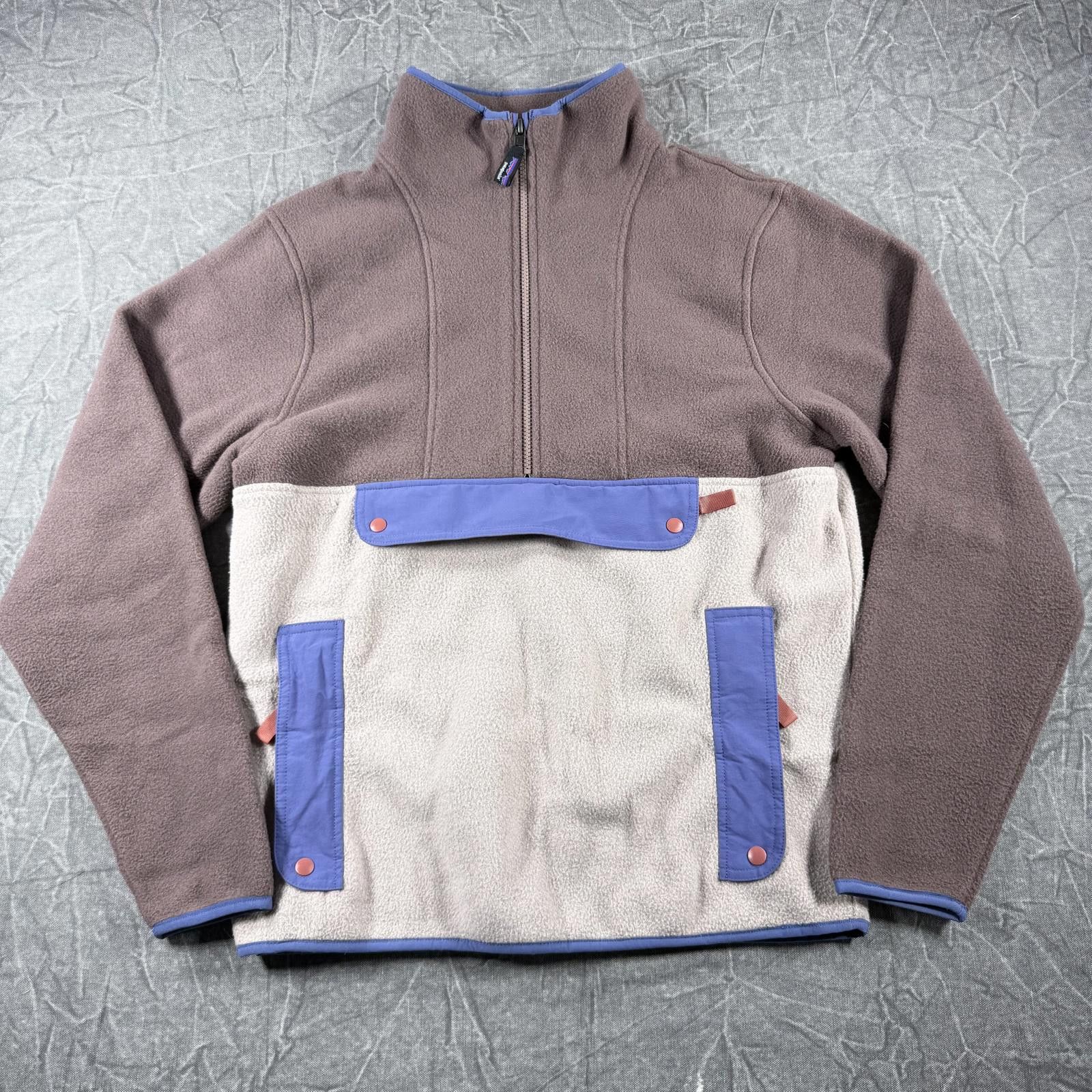 Patagonia Sweater Unisex S/M Synchilla Anorak Fleece
