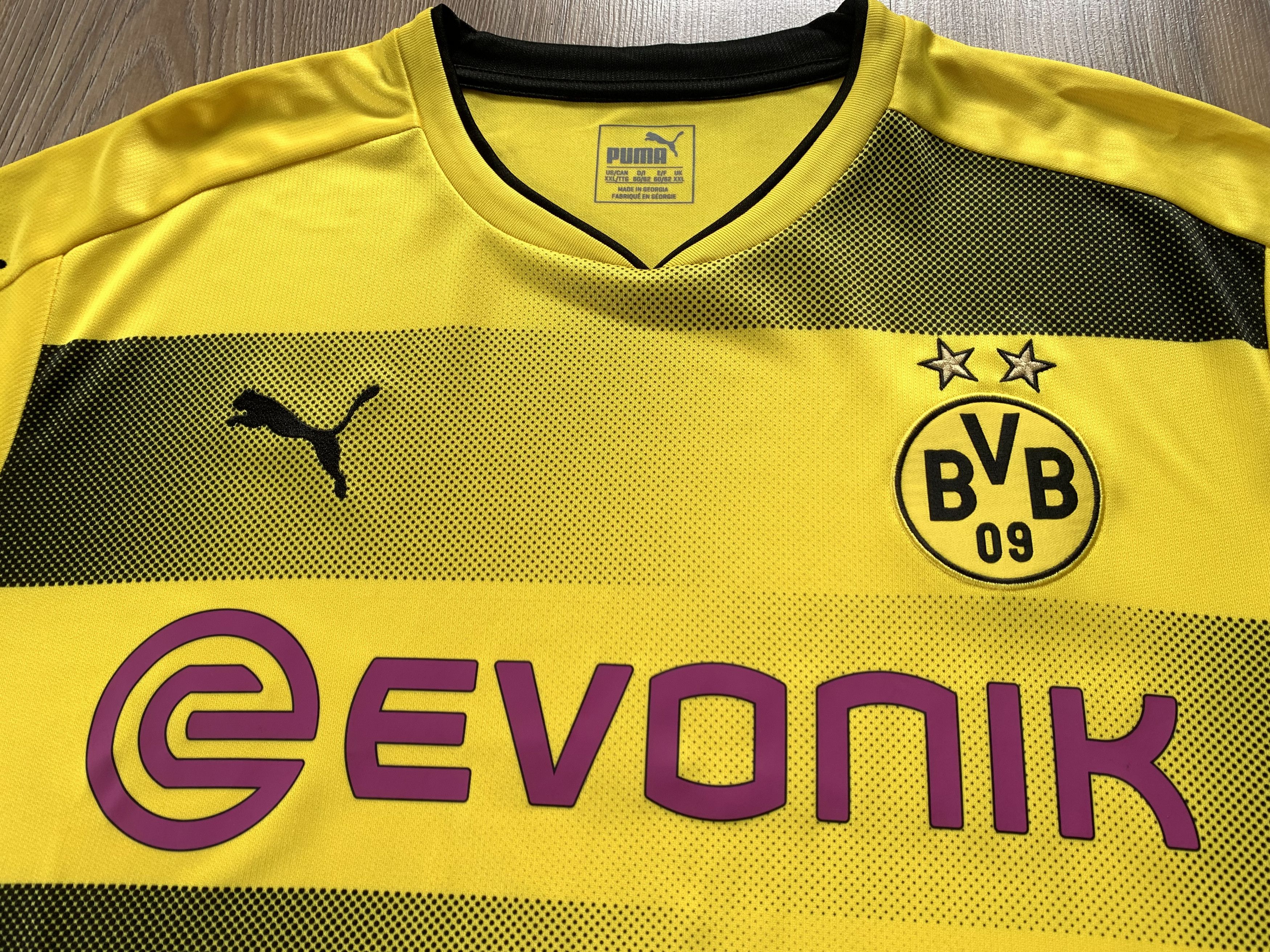 Puma Puma Borussia Dortmund Home Shirt 2017-2018 Size US XXL / EU 58 / 5 - 5 Thumbnail