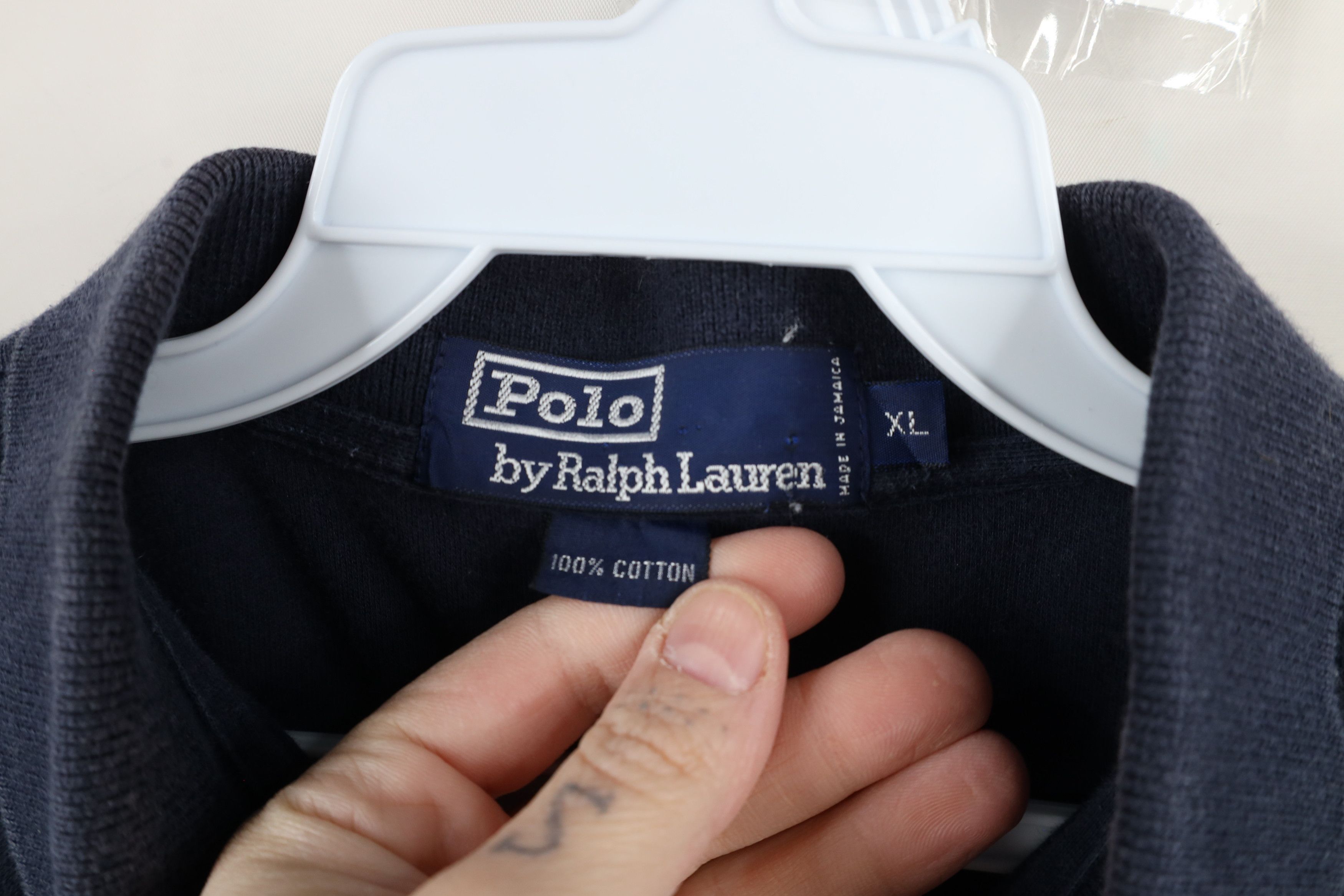 Ralph Lauren Vintage 90s Ralph Lauren 30th Anniversary Crest Polo Shirt Size US XL / EU 56 / 4 - 11 Thumbnail
