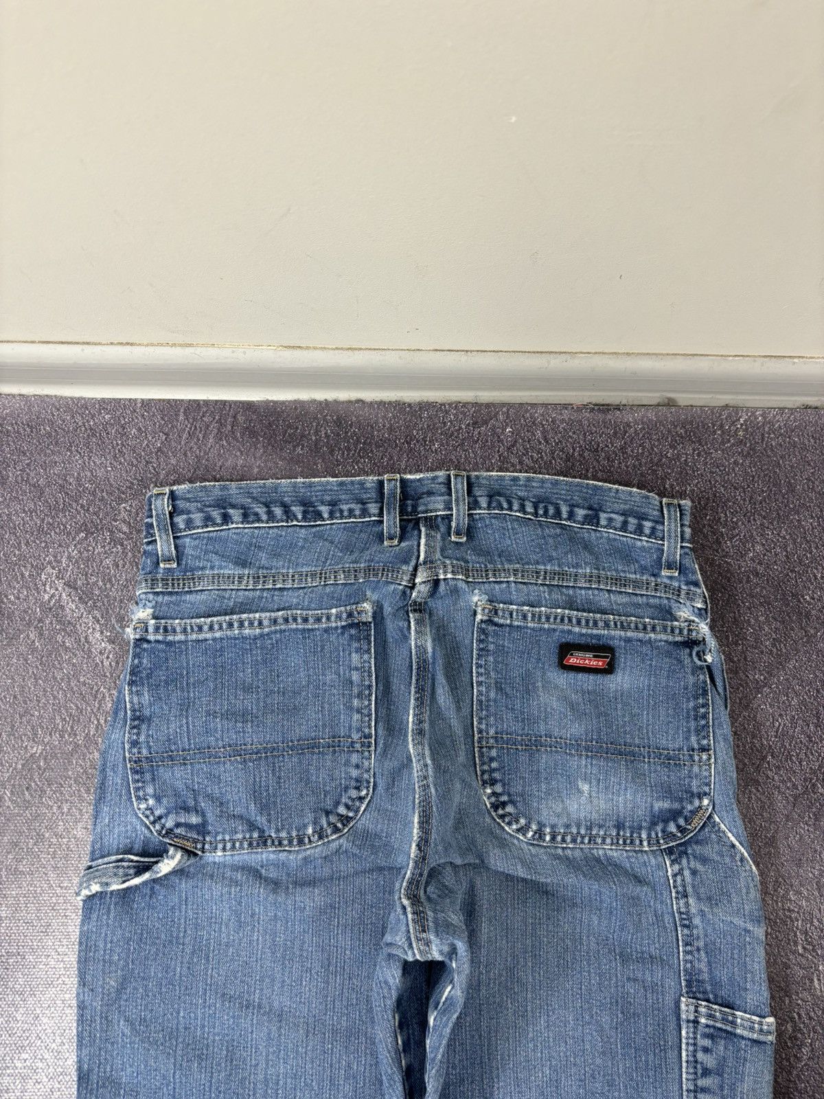 Dickies Vintage Dickies Workwear Y2K American Work Baggy Denim Jeans Size US 32 / EU 48 - 5 Thumbnail