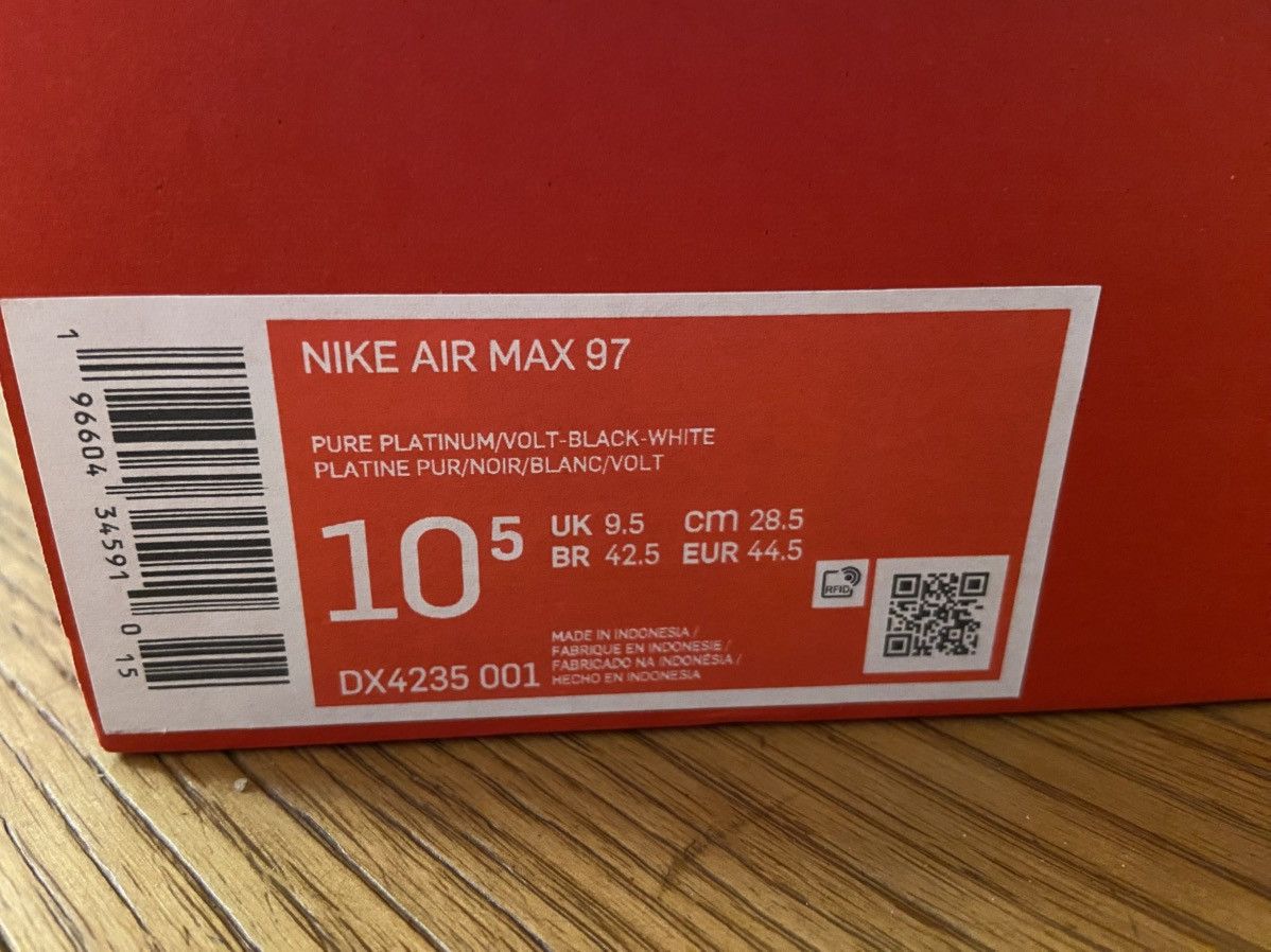 Nike Nike Air Max 97 Size US 10.5 / EU 43-44 - 8 Thumbnail