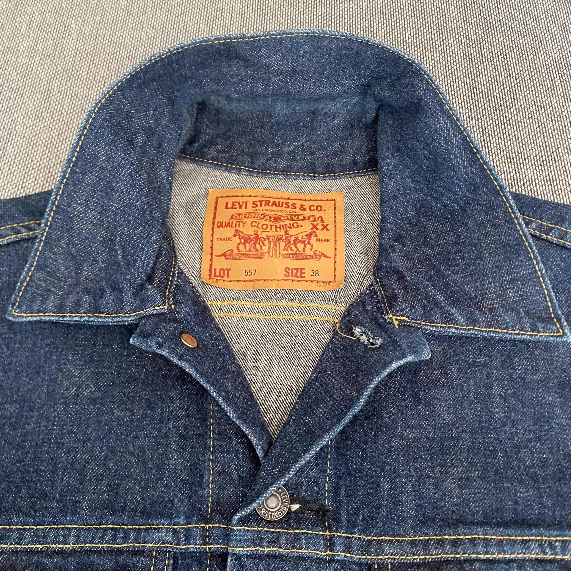 Levi's Levi's LVC 557 Type III Denim Jacket J22 Japan 96 Size US S / EU 44-46 / 1 - 3 Thumbnail