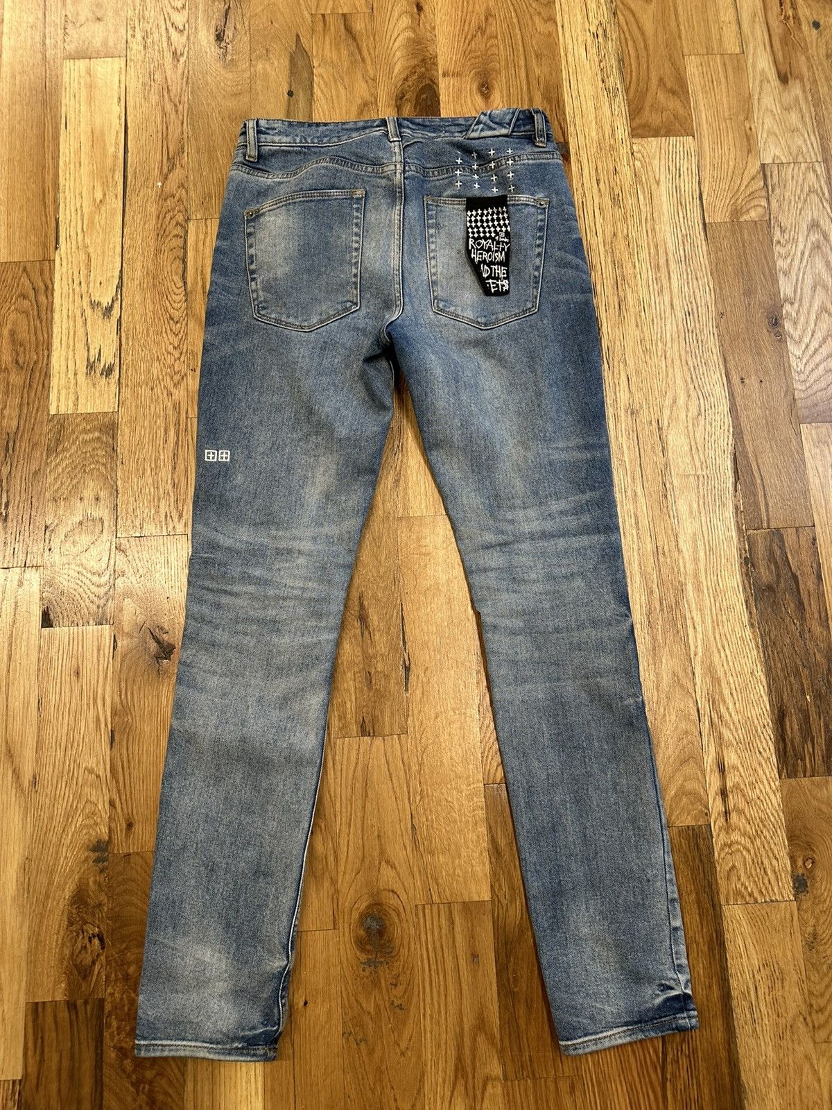 Ksubi Ksubi Plain Blue Denim Jeans Size 31 Size US 31 - 2 Thumbnail