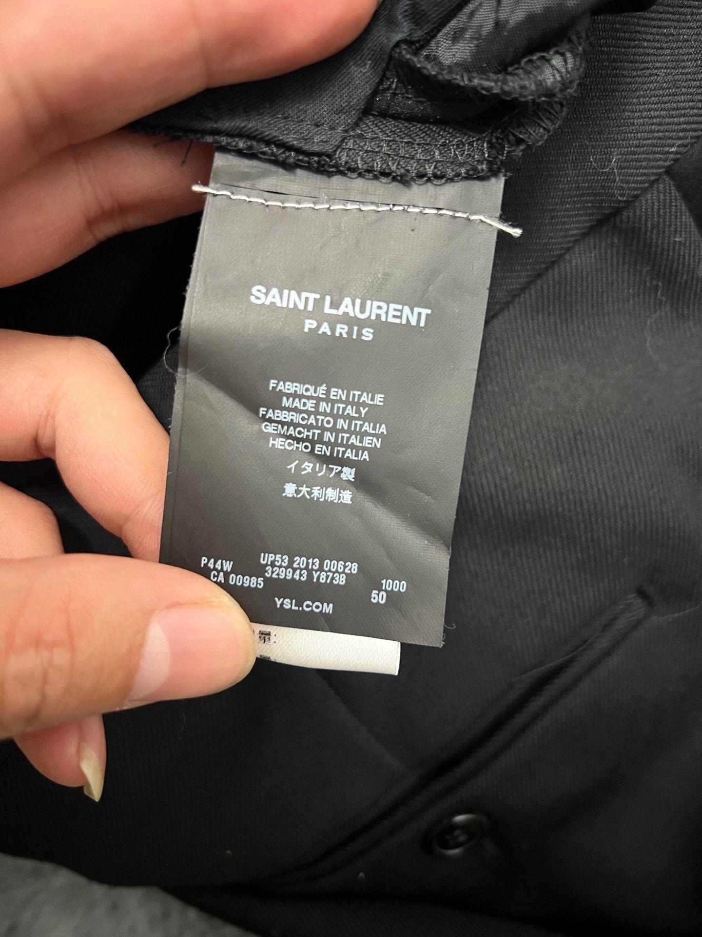 Saint Laurent Paris Saint laurent size 50 Black wool smoking pants 2501-Nextar Size US 38 / EU 54 - 4 Thumbnail