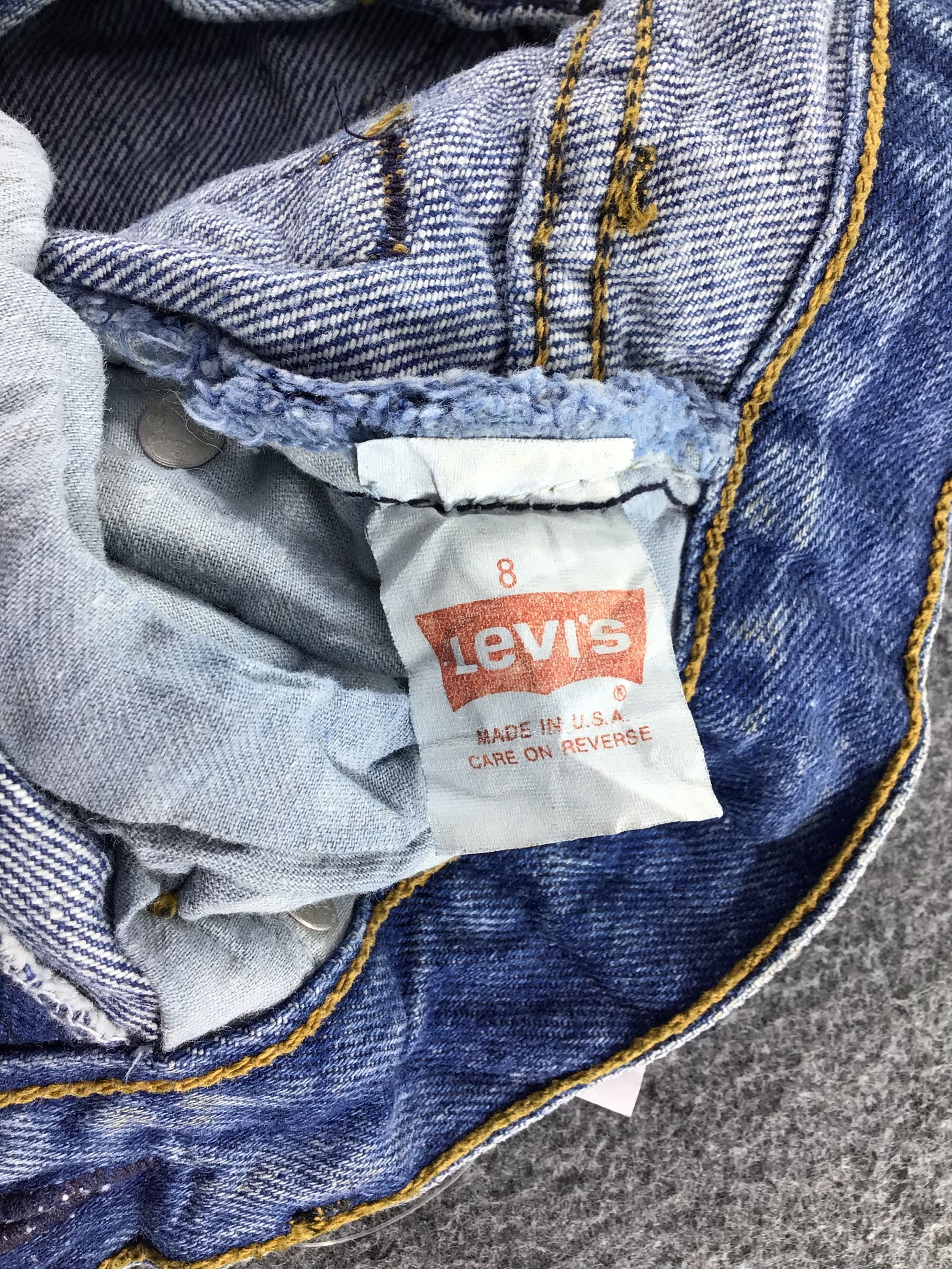 Levi's W24 90s Vintage Levis 505 Jeans-J630 Size US 26 / EU 42 - 9 Thumbnail