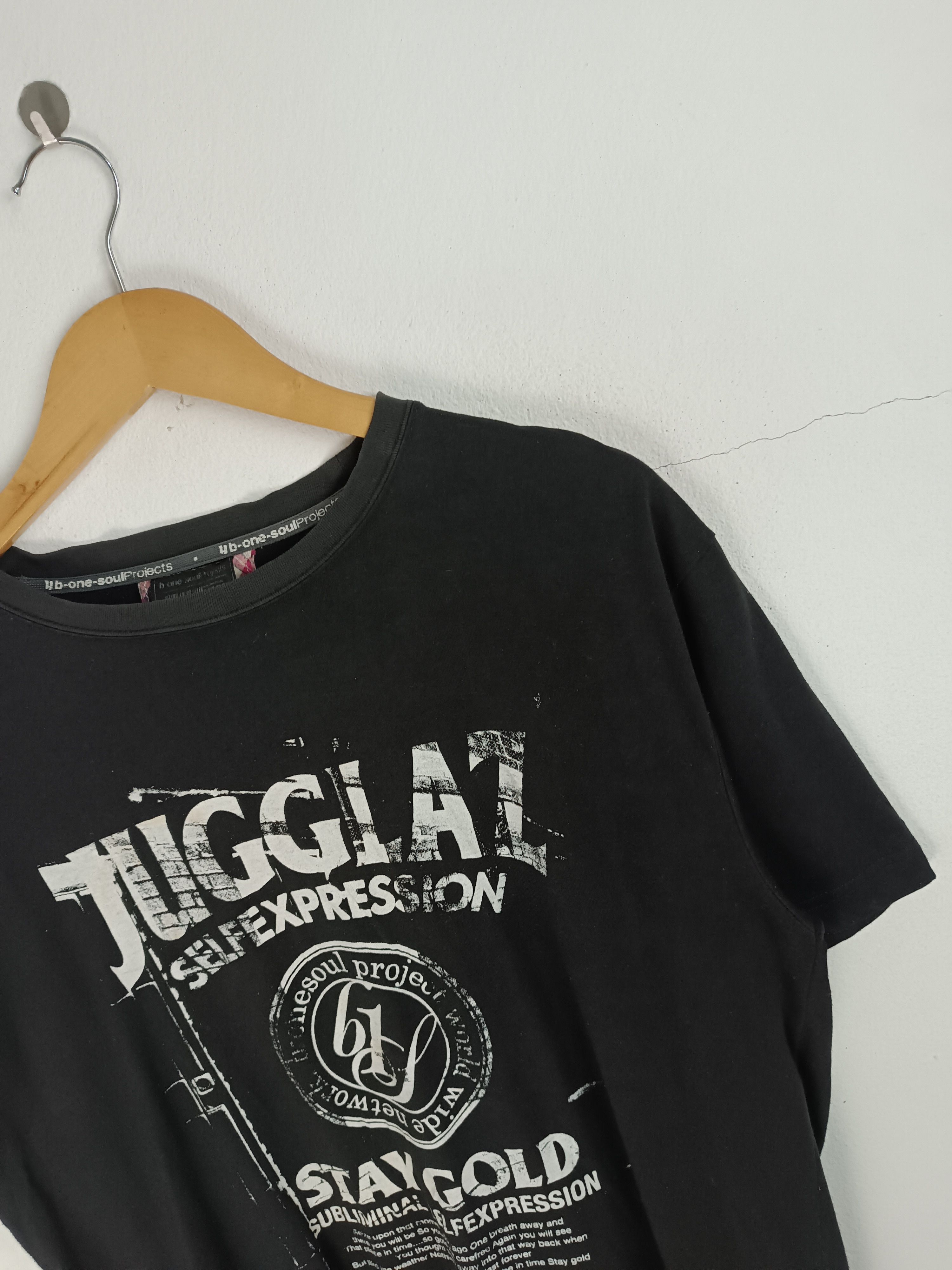 Japanese Brand VINTAGE Y2K B ONE SOULPROJECTS JUGGLAZ BBOY HIPHOP TEE Size US L / EU 52-54 / 3 - 7 Thumbnail