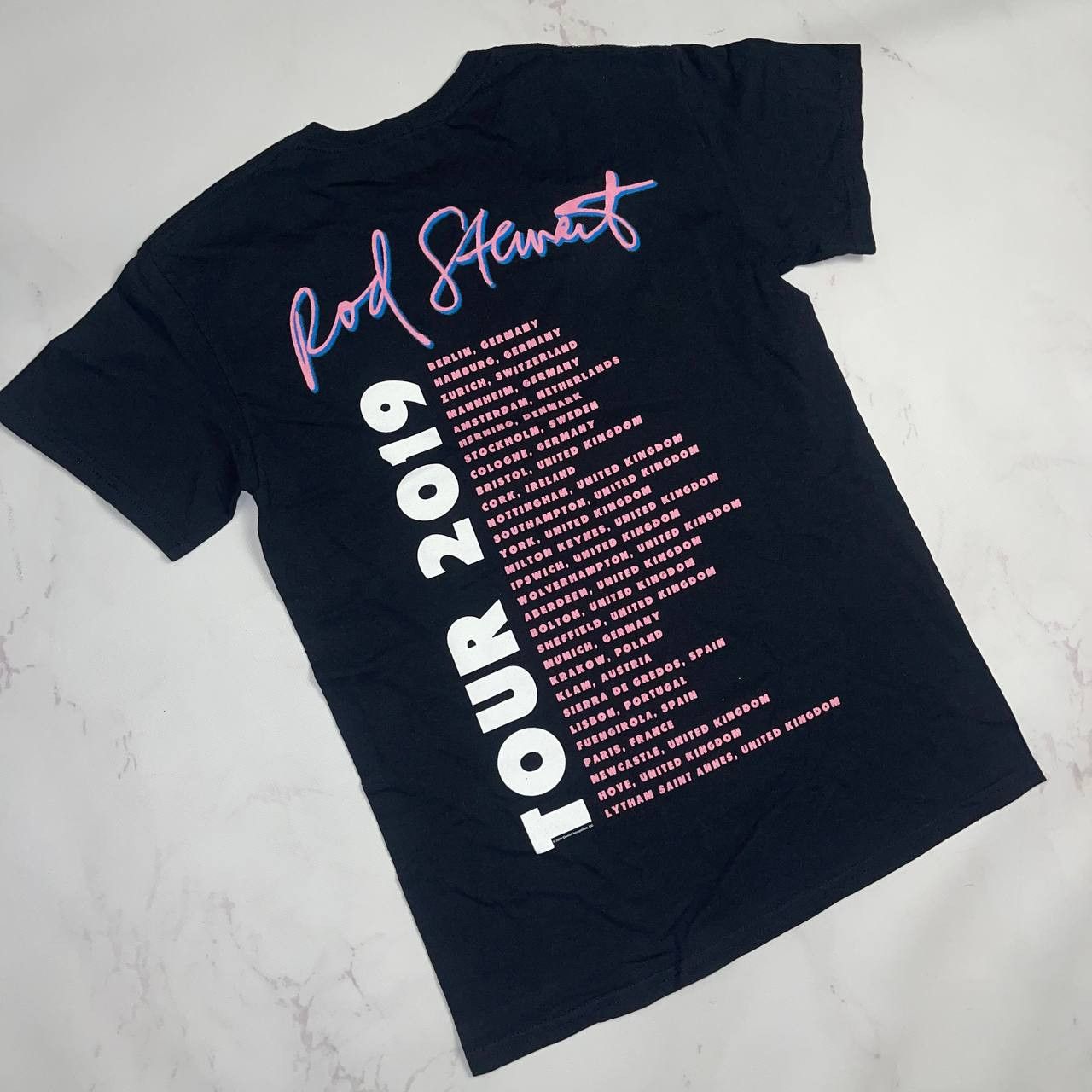 Vintage Vintage x Band Tees 2019 Rod Stewart Tour T-Shirt S Size Size US S / EU 44-46 / 1 - 7 Thumbnail