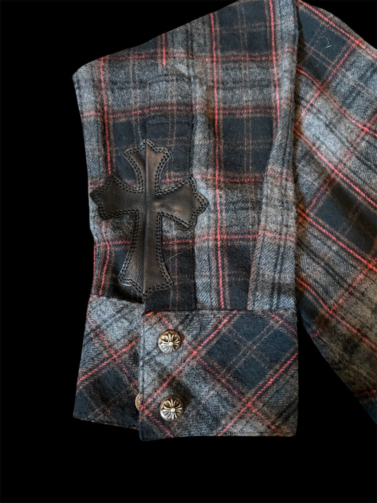 Chrome Hearts Chrome Hearts Leather Patch Flannel Size US S / EU 44-46 / 1 - 4 Thumbnail