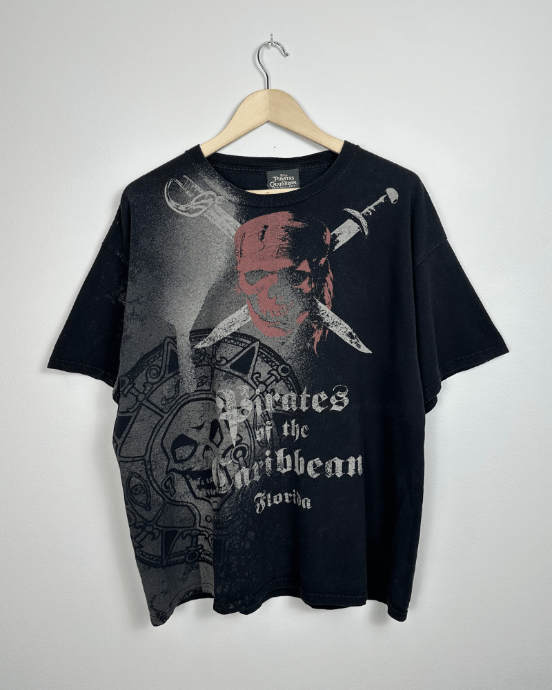 Disney Rare Pirates of The Caribbean Dead Man Chest Disney Florida Size US XL / EU 56 / 4 - 2 Thumbnail