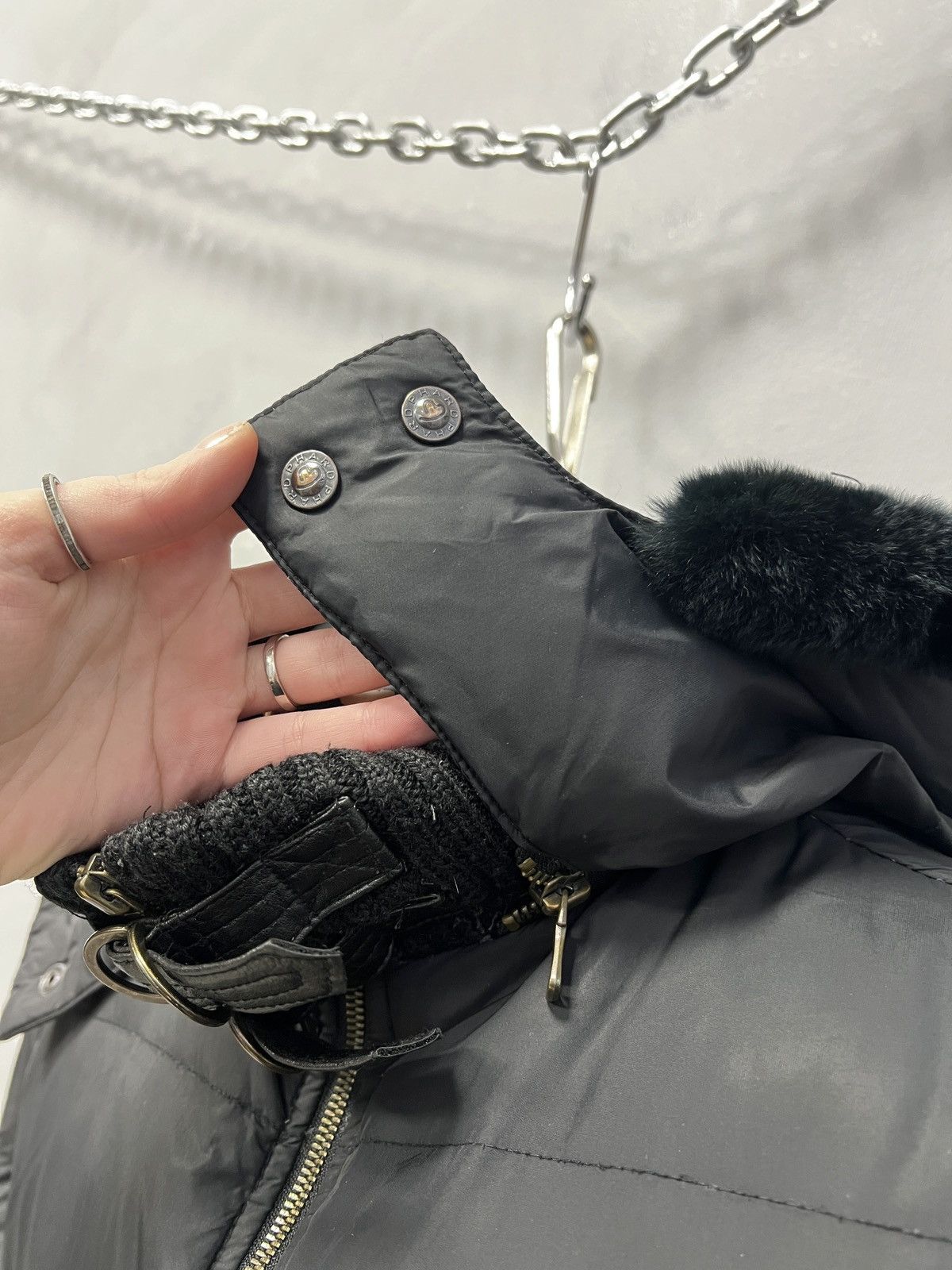 Hysteric Glamour Hystericglamour Vintage Fur Zip Black Down Jacket Y2K Size US M / EU 48-50 / 2 - 9 Thumbnail