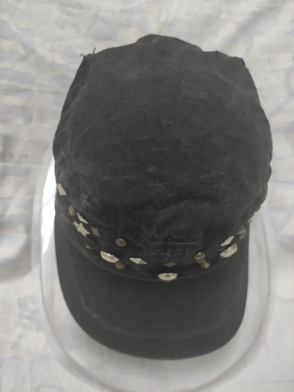 Japanese Brand PUNK SKULL RIVET ARMY CAP STYLE Size ONE SIZE - 6 Thumbnail