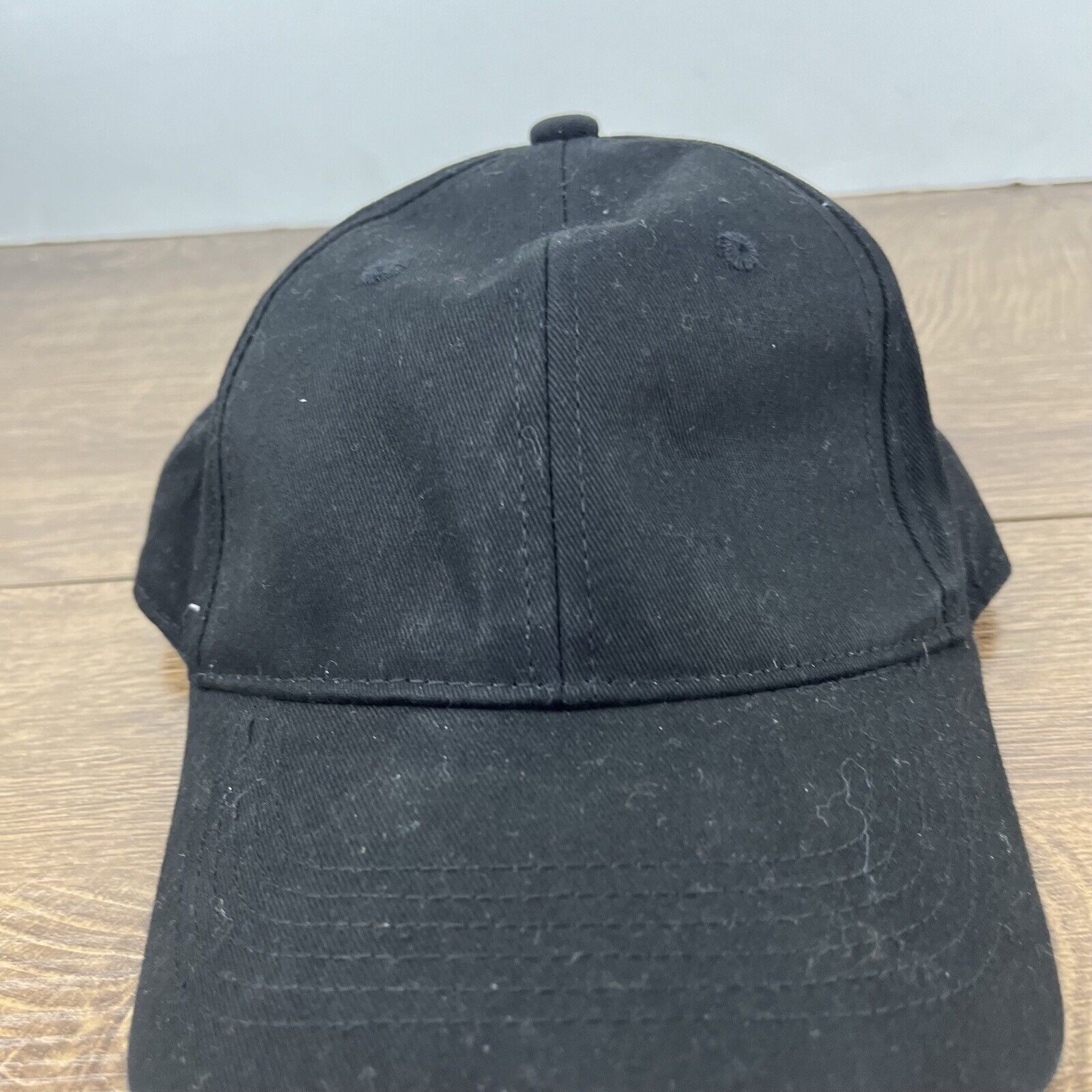 Other Black Baseball Cap Hat Black Cap Hat Adjustable Hat Black Ad Size ONE SIZE - 6 Thumbnail