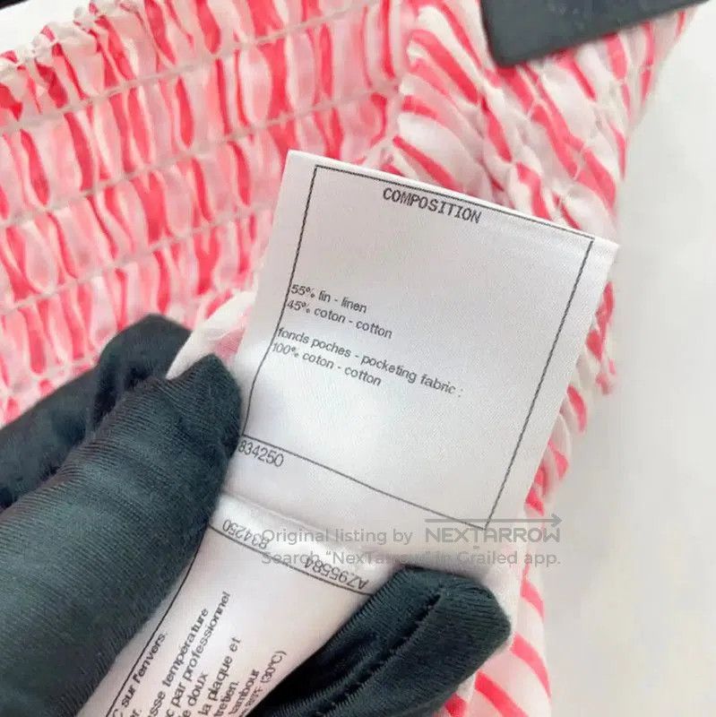 Chanel Chanel Striped Casual Pants for Women . Size 23" - 8 Thumbnail