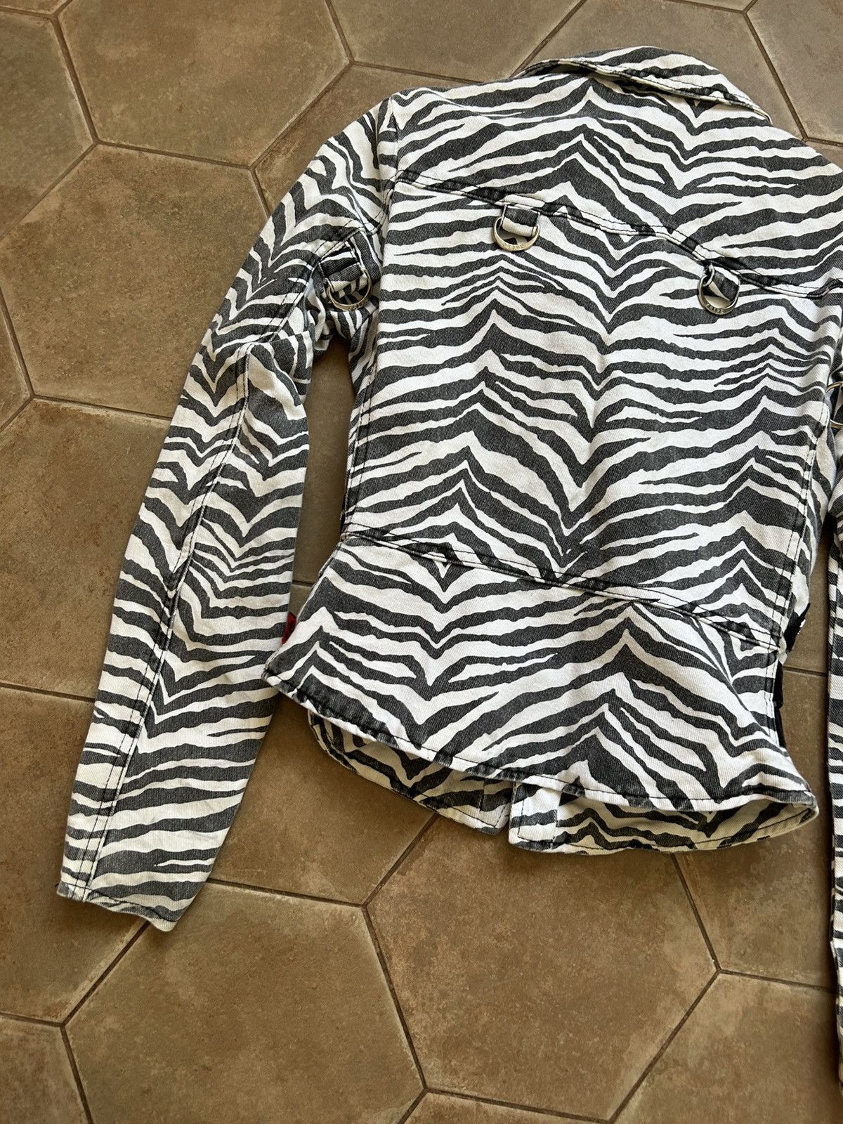 Tripp NYC Vintage Tripp NYC Bondage Parachute Zip Punk Biker Jacket Size S / US 4 / IT 40 - 7 Thumbnail