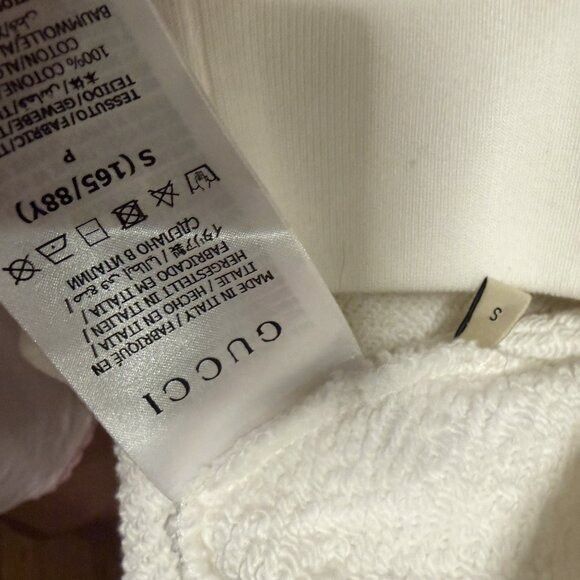 Gucci NWT Gucci Gucci GG Logo Motif Embroidered Hoodie Sz S 100% A Size S / US 4 / IT 40 - 8 Thumbnail