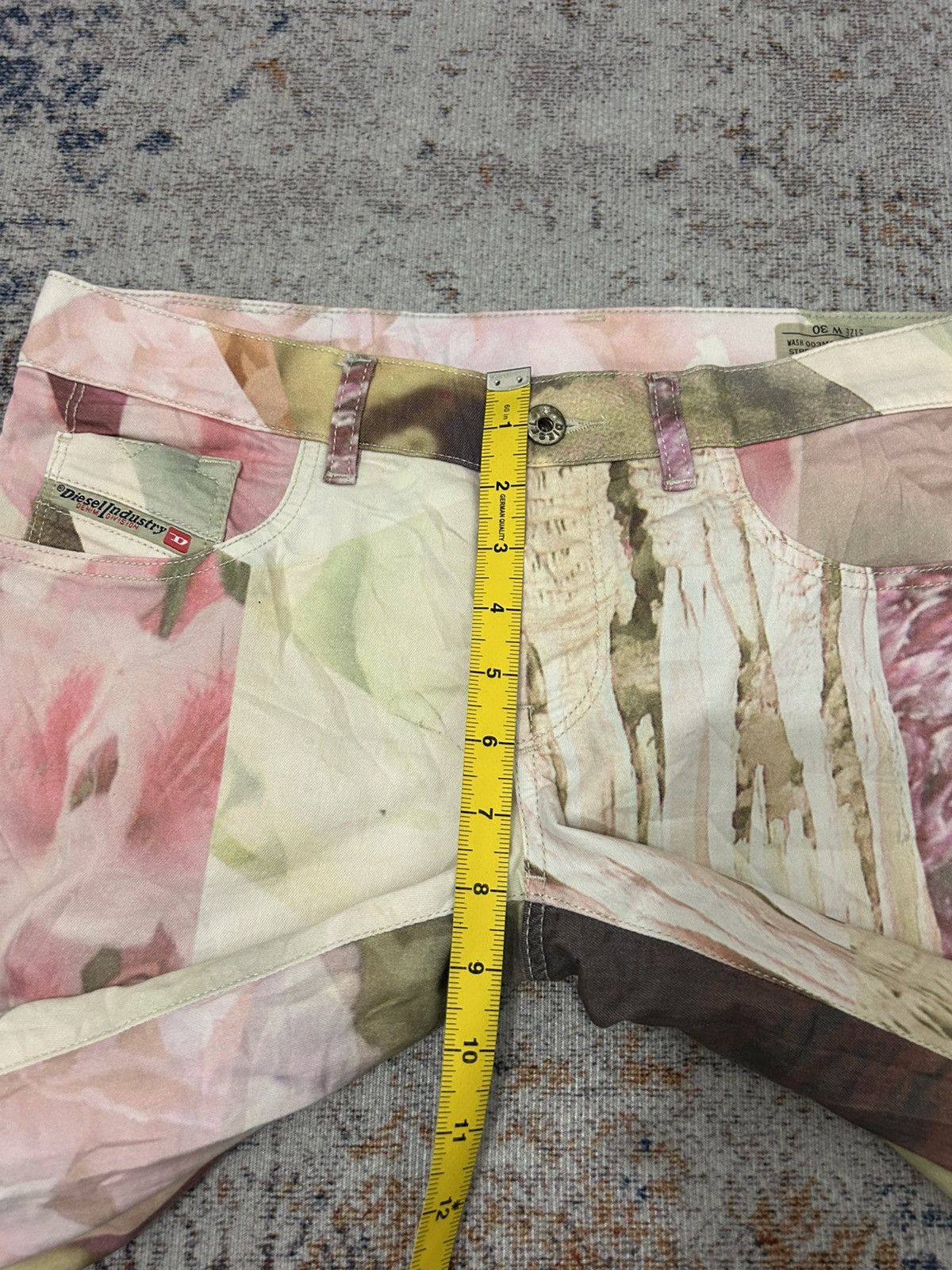 Diesel Diesel Livier-SP Super Slim Low Pants All Over Print Size US 30 / EU 46 - 18 Thumbnail