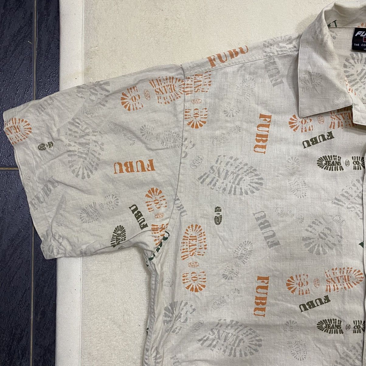 Fubu × Vintage Vintage Y2K FUBU Overprint Short Sleeve Shirt Size US XXL / EU 58 / 5 - 2 Thumbnail