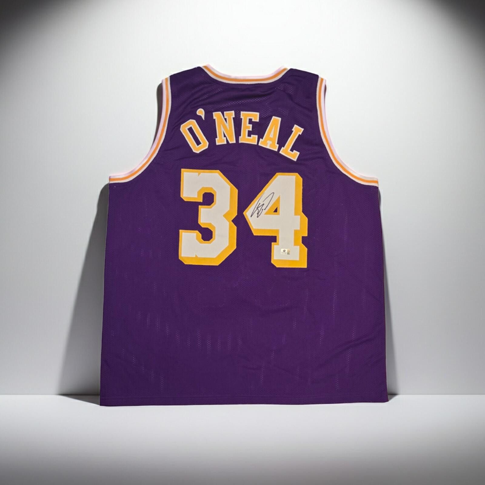 Other Shaquille O'Neal Lakers Signed Basketball Jersey coa (XL) Size ONE SIZE - 1 Thumbnail