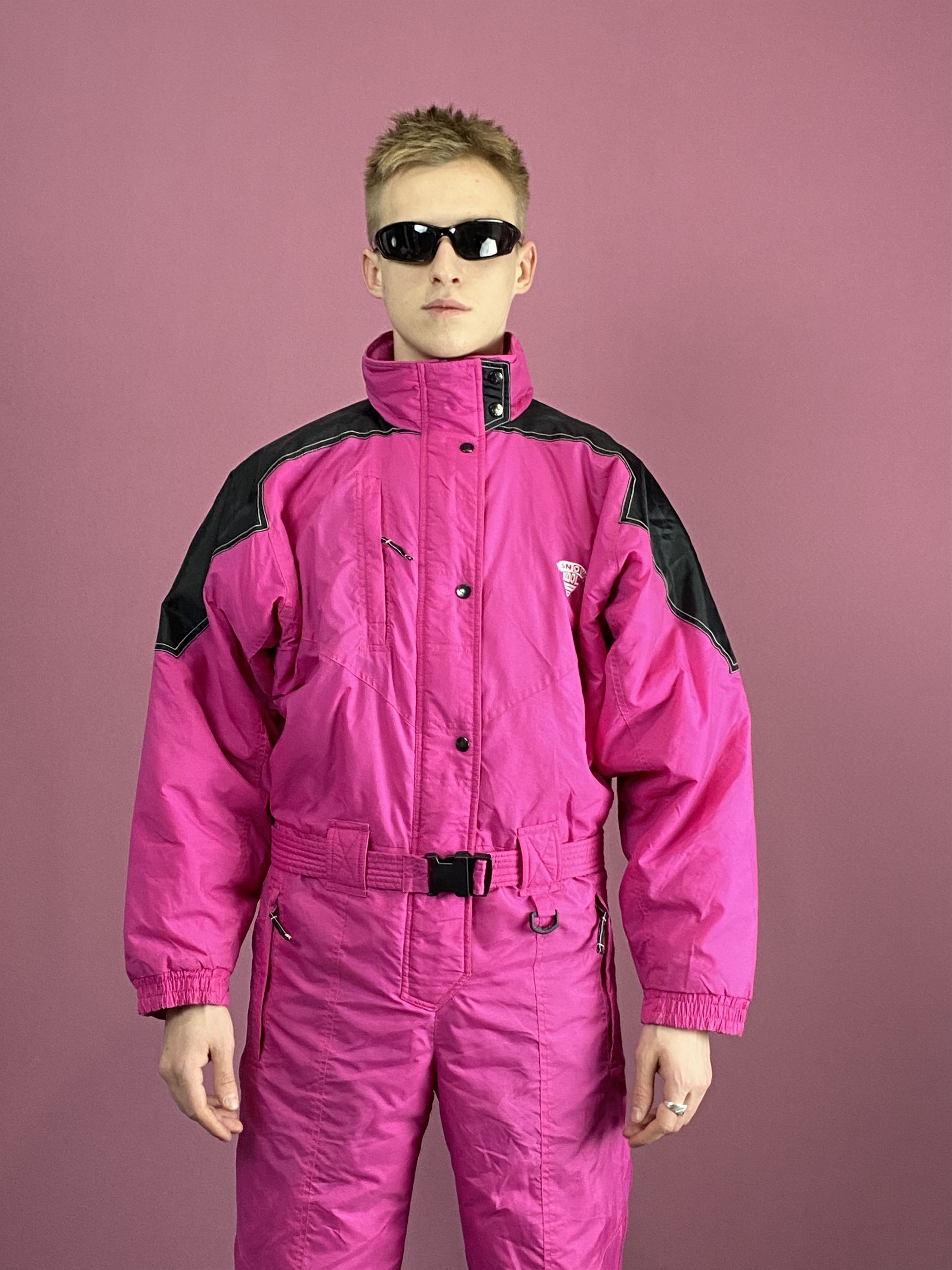 Vintage 90s Snow Kool Vintage Men's One Piece Ski Suit - M Size US M / EU 48-50 / 2 - 5 Thumbnail