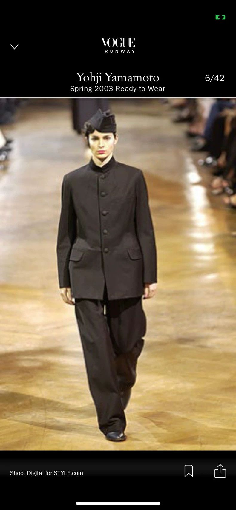 Yohji Yamamoto Yohji Yamamoto 03 Spring/Summer Women's Classic Wide Leg P Size 25" / US 0 / IT 36 - 3 Thumbnail