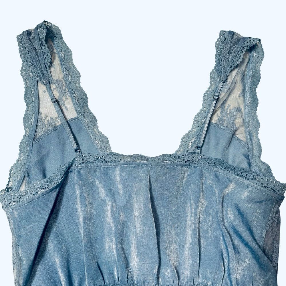 Free People NWT New Free People Tell Me More Autumn Sky Blue Bodysuit S Size M / US 6-8 / IT 42-44 - 6 Thumbnail