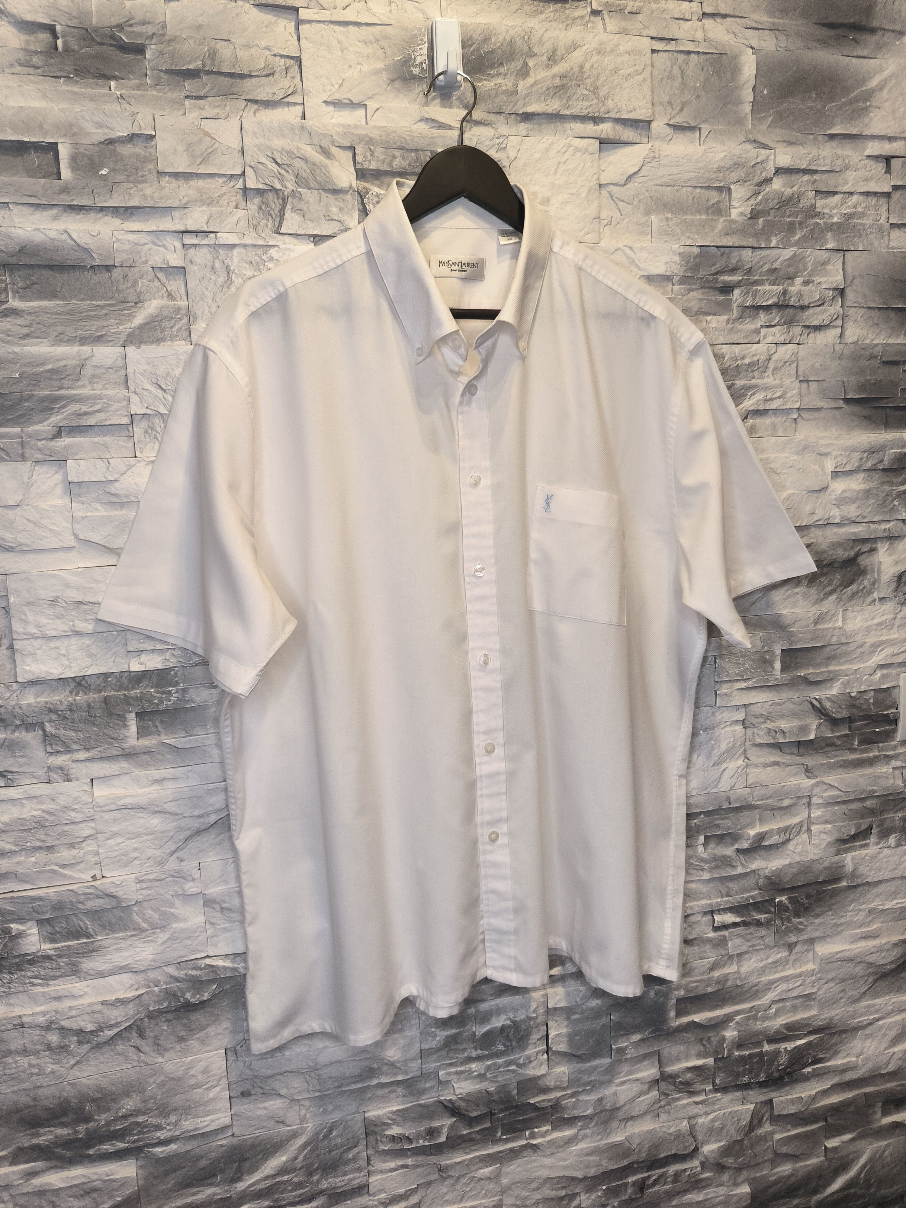 Yves Saint Laurent YSL Pour Homme Shirt Button-Up Yves Saint Laurent Size US XXL / EU 58 / 5 - 3 Thumbnail