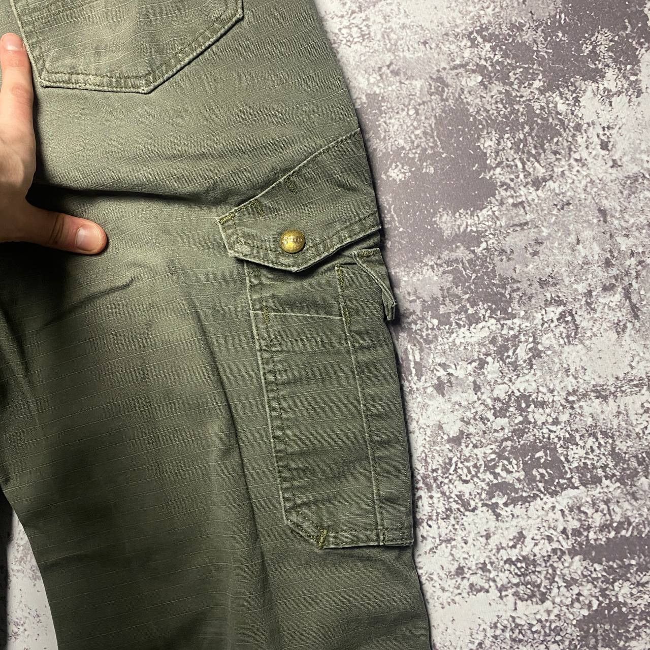 Carhartt Carhartt Double Knee Cargo Pants Vintage L Size US 34 / EU 50 - 4 Thumbnail