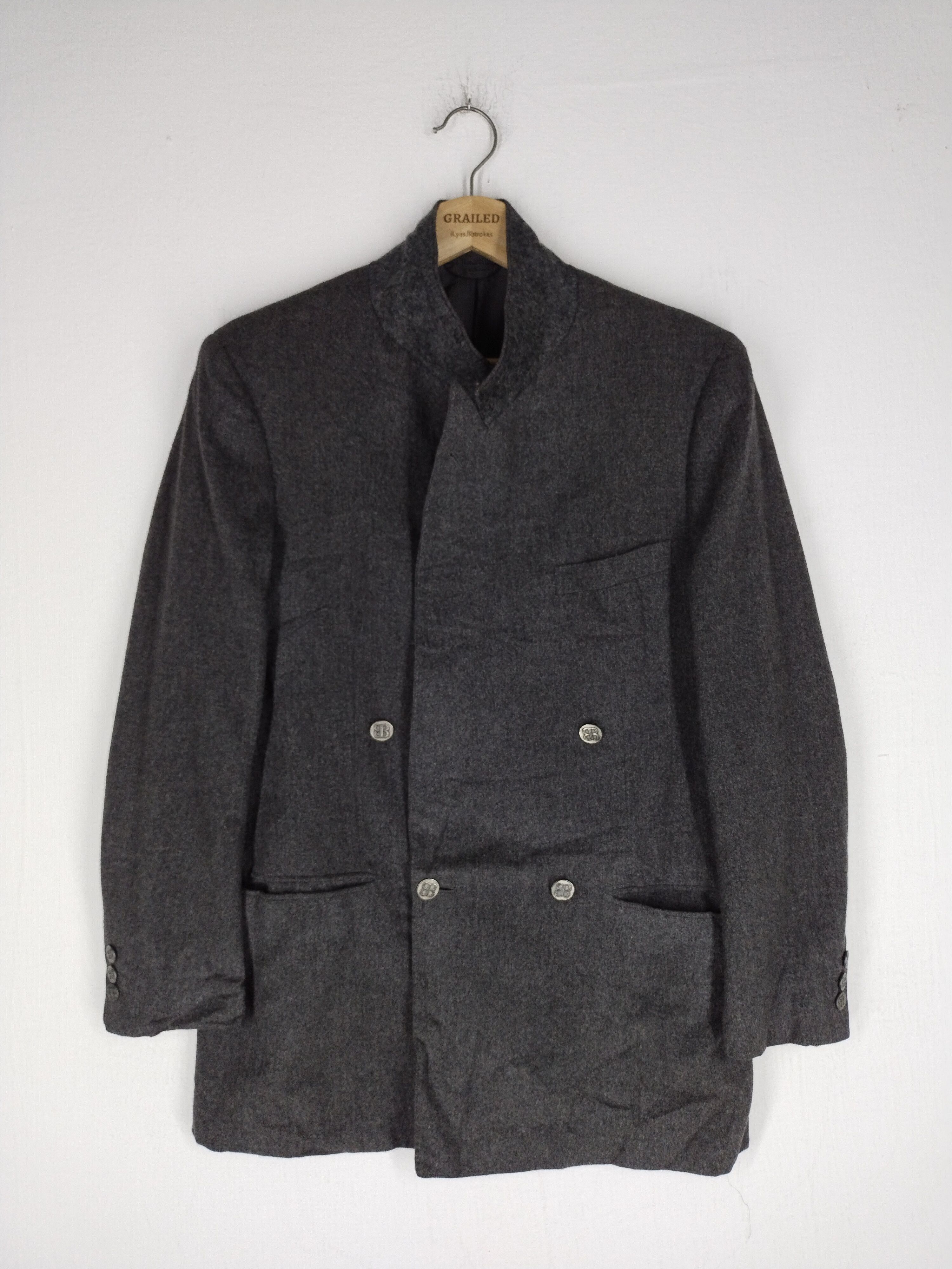 Balenciaga Balenciaga Paris Vintage Cashmere Coat Size US M / EU 48-50 / 2 - 1 Thumbnail