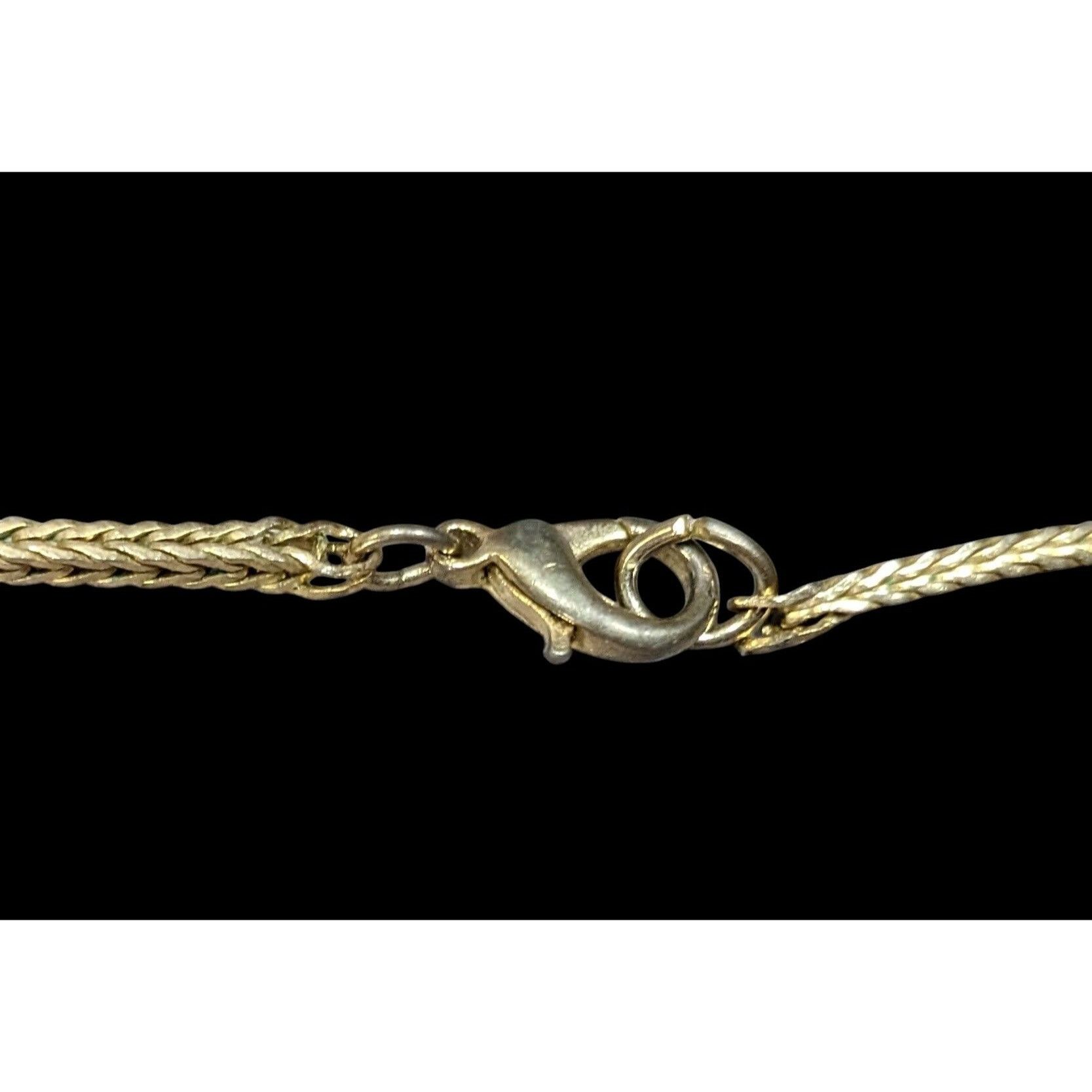 Other Vintage Hollow Wheat Chain Gold Tone With Lobster Clasp Size ONE SIZE - 4 Thumbnail