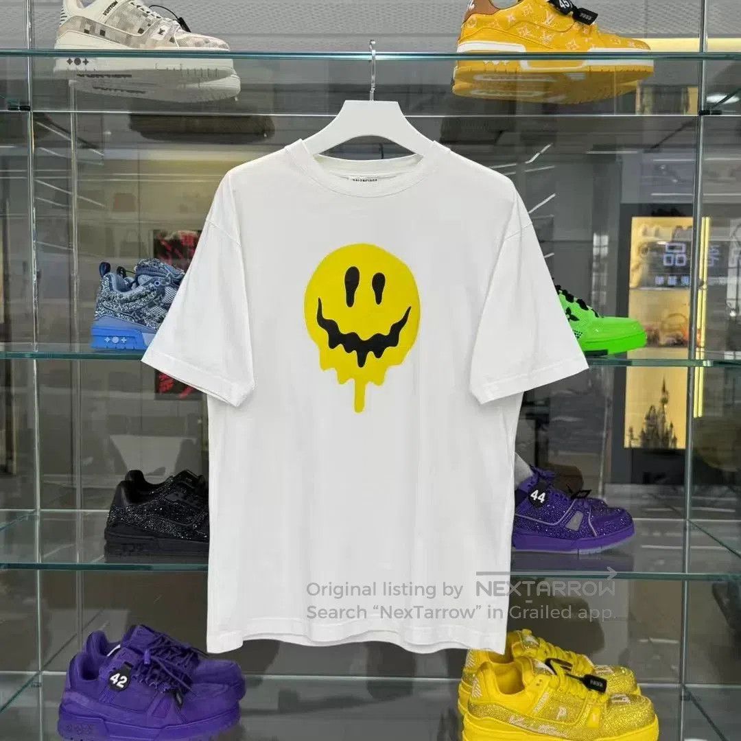 Balenciaga Balenciaga SS21 Melted Smile Print Short Sleeve. Size XS / US 0-2 / IT 36-38 - 1 Thumbnail