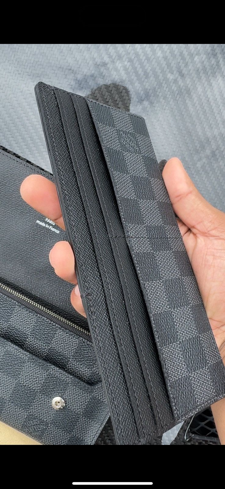Louis Vuitton LOUIS VUITTON 🔥 BLACK AND GREY MONOGRAM POCKETBOOK (LIMITED) Size ONE SIZE - 14 Thumbnail