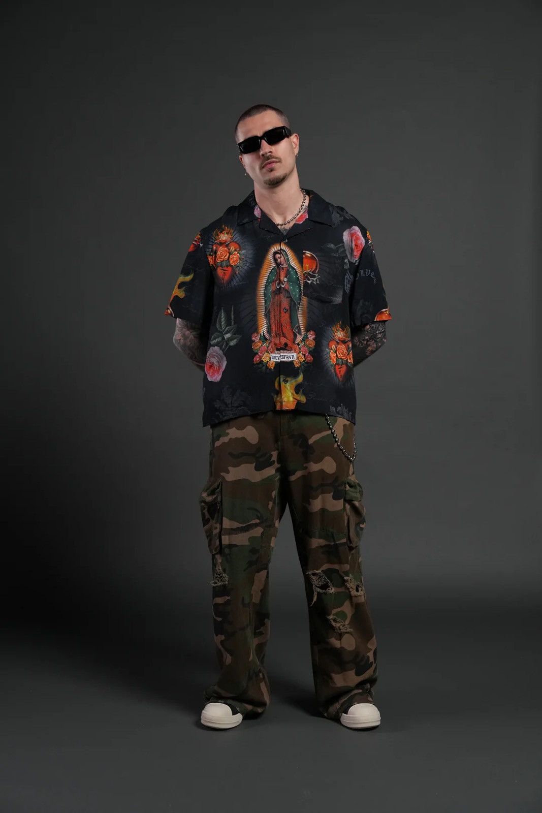 Darc Sport SACRED PATH MID-LENGTH BUTTON UP Size US M / EU 48-50 / 2 - 2 Thumbnail