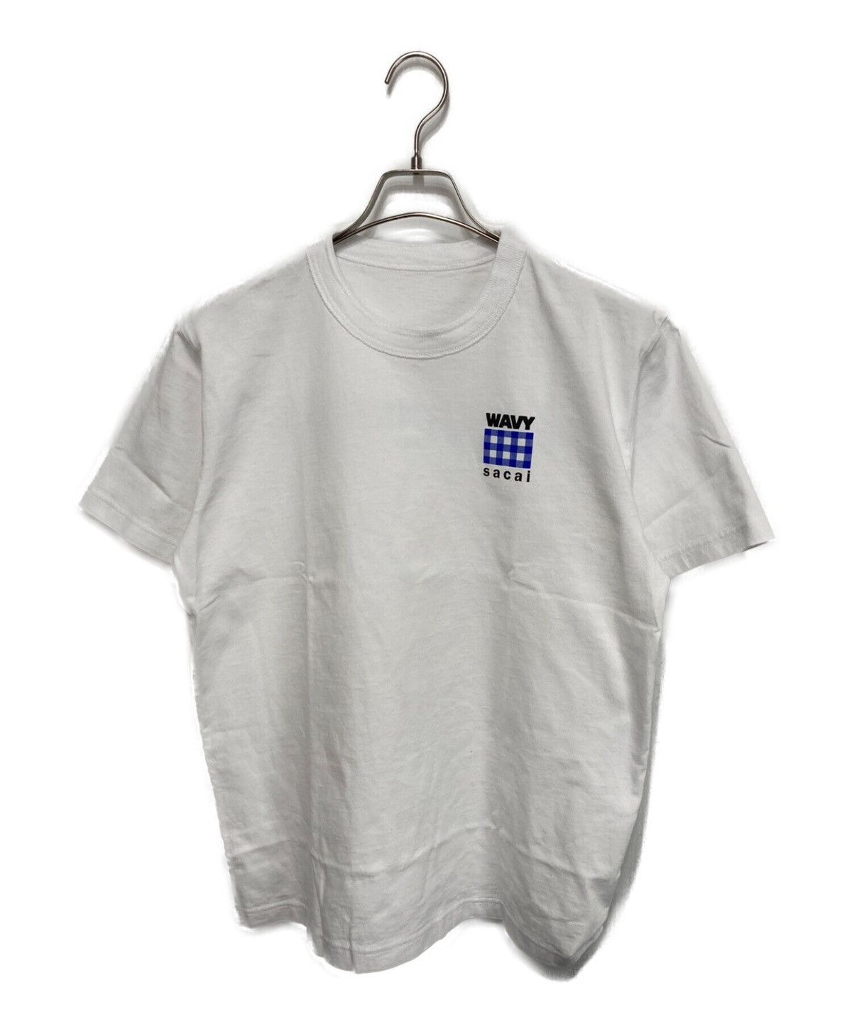 Image of Sacai X Wavy Gastro Tee in White, Men's (Size XL)