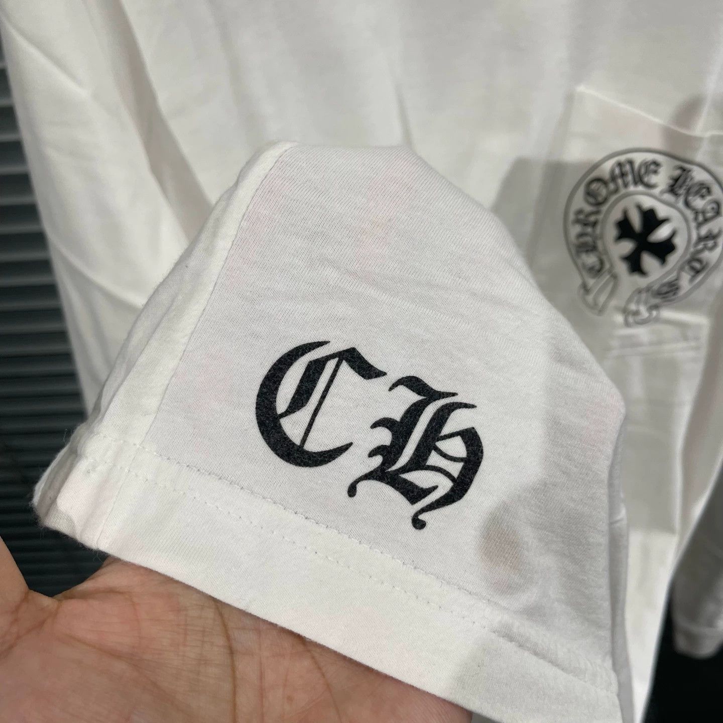 Chrome Hearts Chrome Hearts Back Full Sanskrit Scroll Print LS M New Size US M / EU 48-50 / 2 - 5 Thumbnail