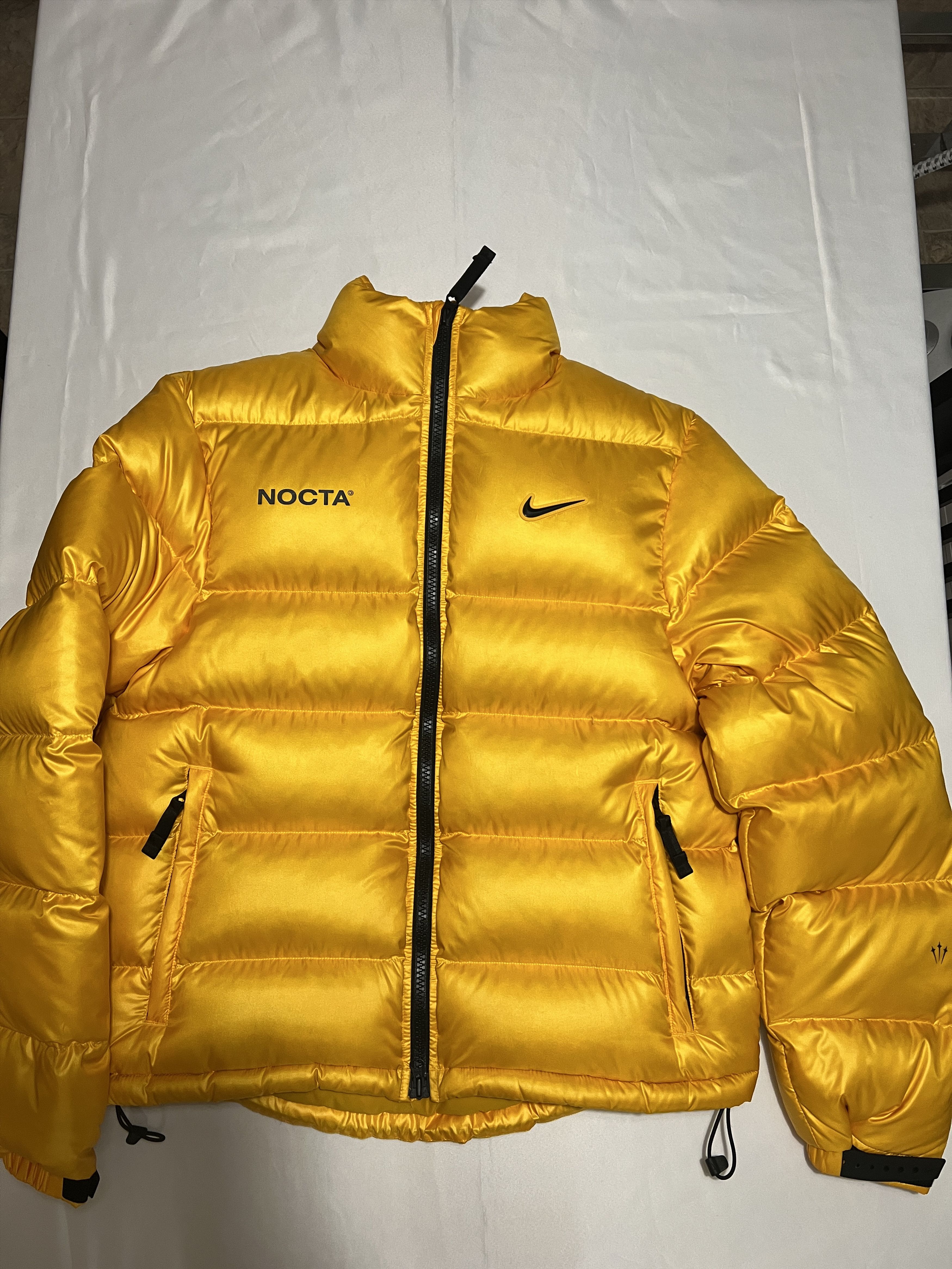 Drake Nike x NOCTA Yellow Sunset Puffer Jacket Size US M / EU 48-50 / 2 - 2 Thumbnail