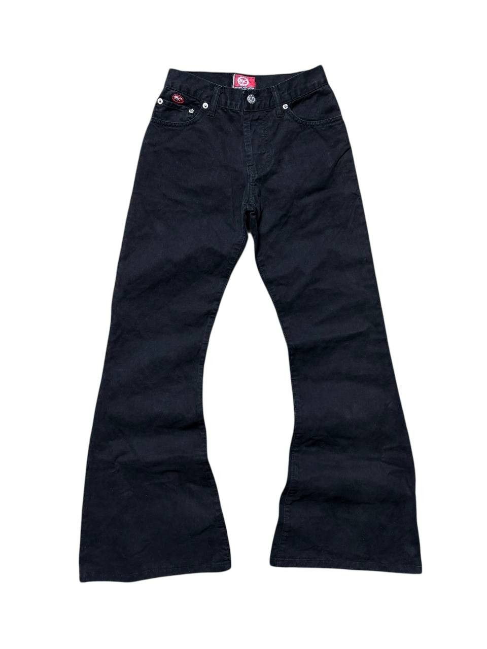 Request Jeans RARE Requested Jeans Culture Flared Sun Fade Italian Jeans Size US 26 / EU 42 - 1 Thumbnail