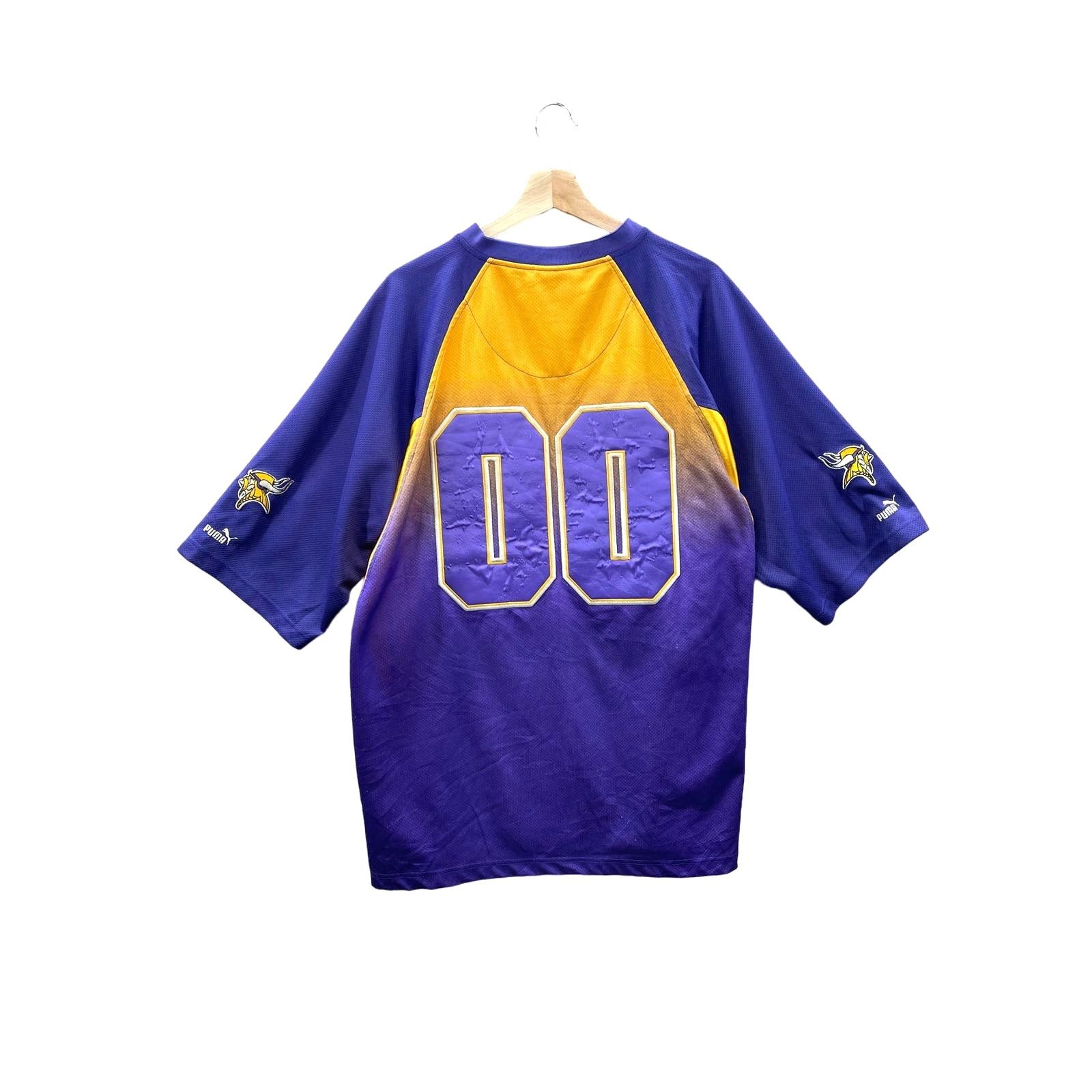 Puma × Vintage Puma Minnesota Vikings Mesh Gradient Football Team Jersey Size US XXL / EU 58 / 5 - 2 Thumbnail