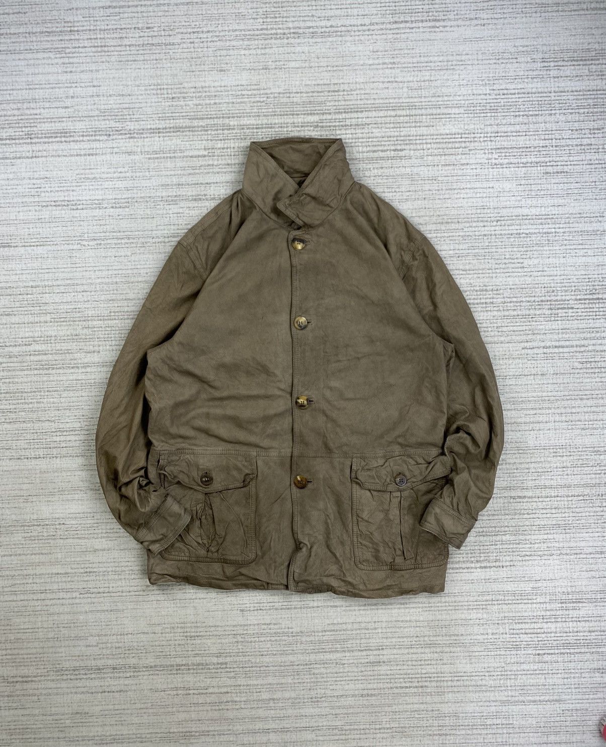 Salvatore Ferragamo Vintage Salvatore Ferragamo Leather Jacket Size US M / EU 48-50 / 2 - 6 Thumbnail