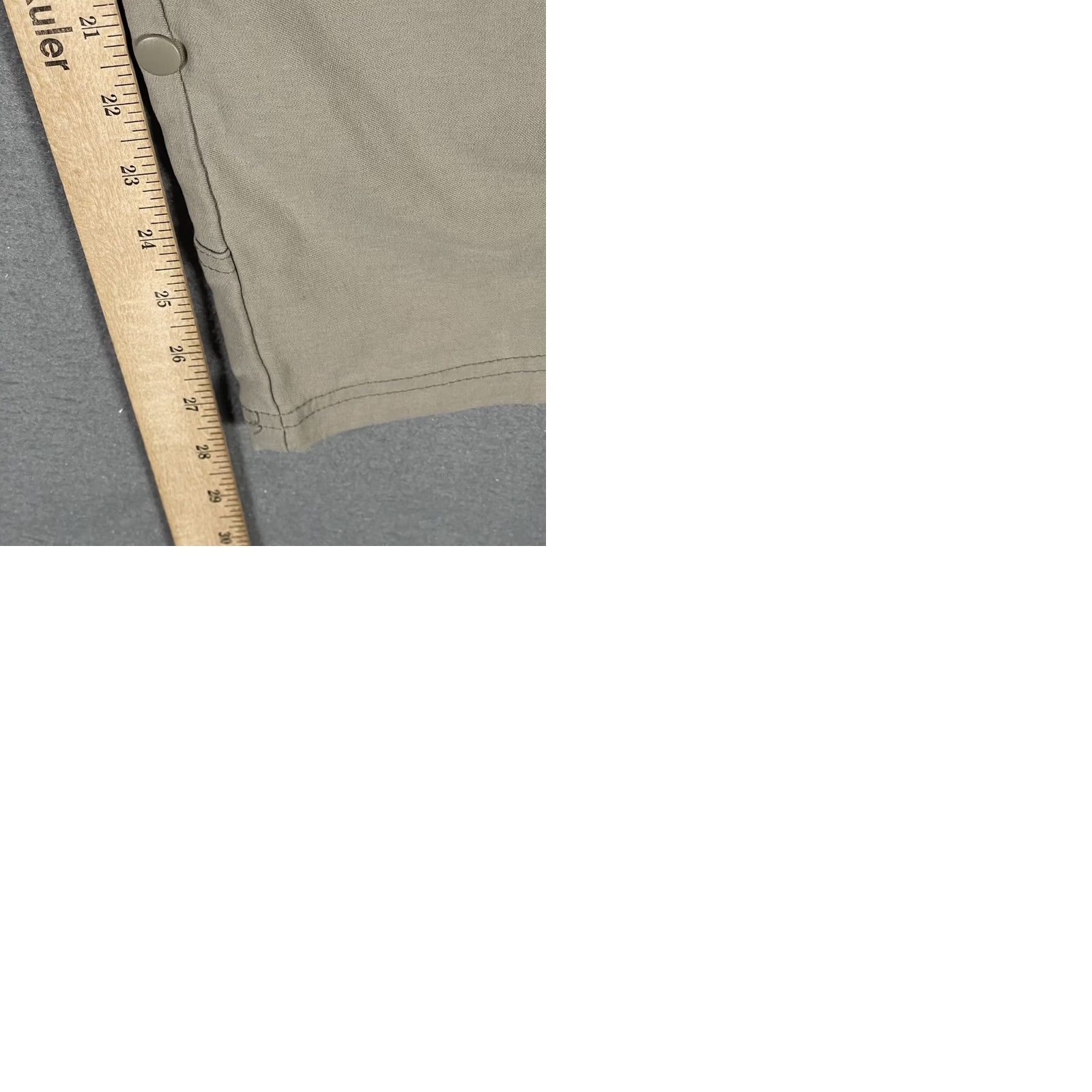 Prana prAna Pants Mens 36x30 Khaki Breathe Nylon Stretch Cargo Outdoor Hiking Snap Leg Size US 36 / EU 52 - 9 Thumbnail