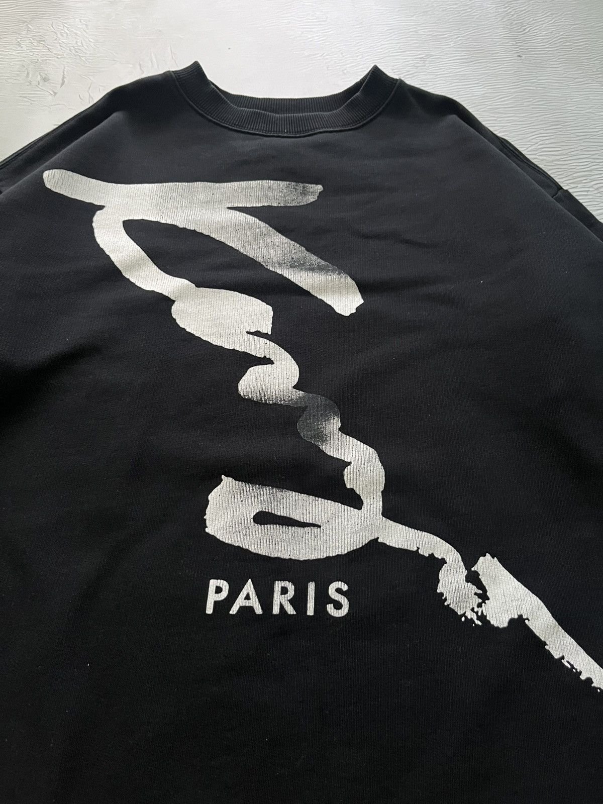 Kenzo Kenzo Paris Sweatshirt Avant Garde Style Black Size US S / EU 44-46 / 1 - 4 Thumbnail