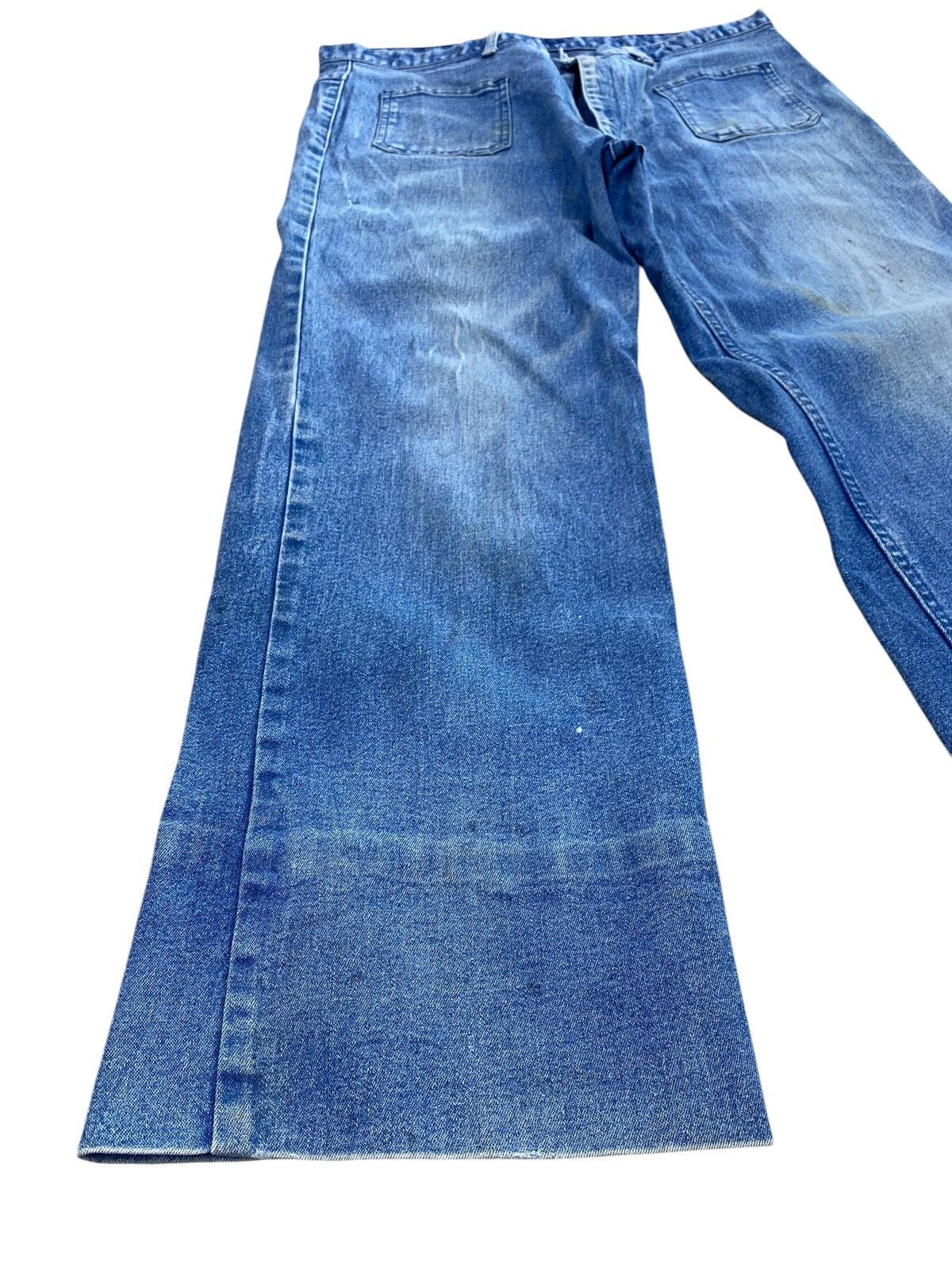 Japanese Brand Japanese Brand Bush Pant Style Loose Jeans Size US 33 - 7 Thumbnail