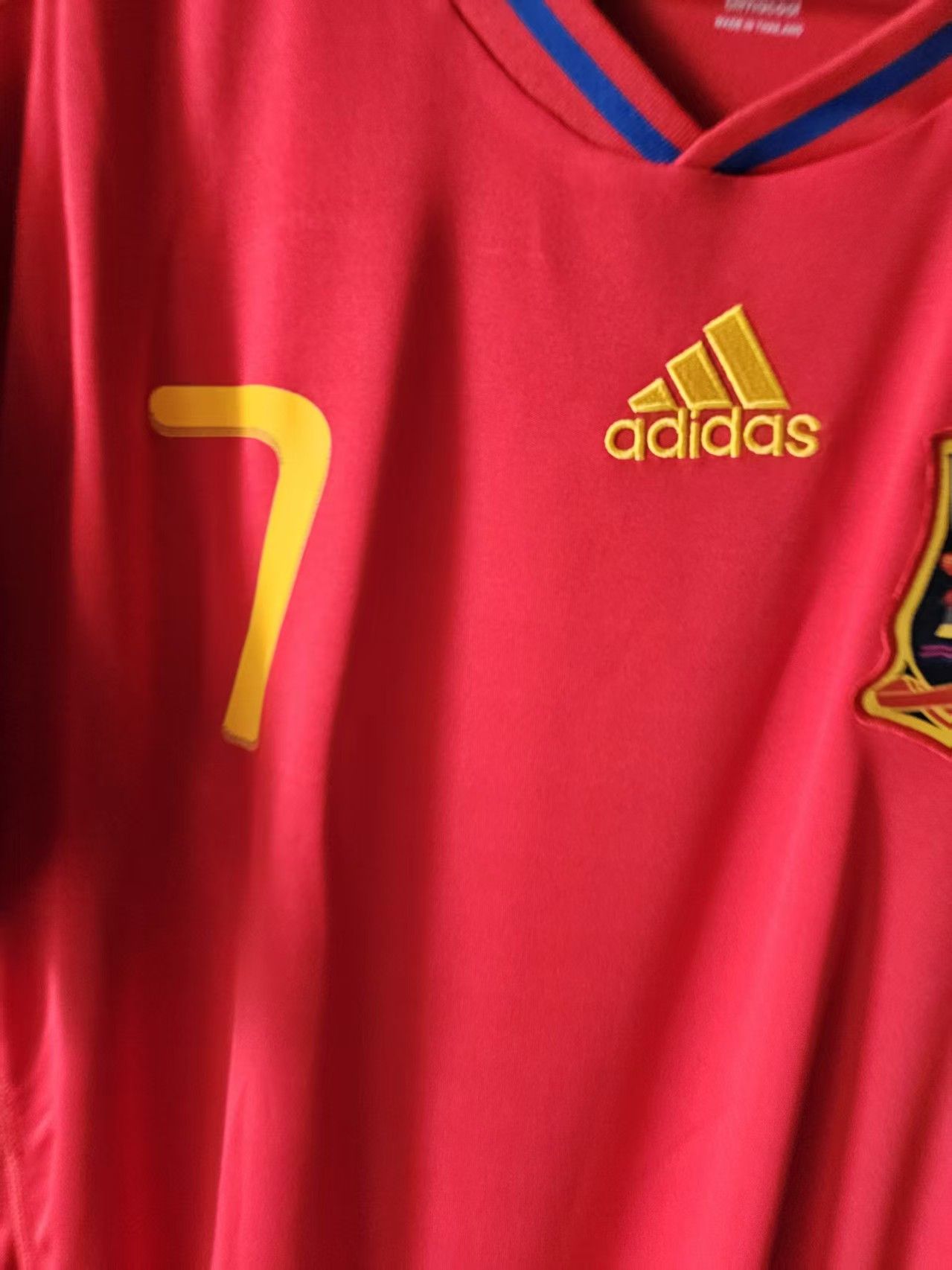 Other 2010 Spain 7 David Villa Jersey Home Size US XL / EU 56 / 4 - 4 Thumbnail