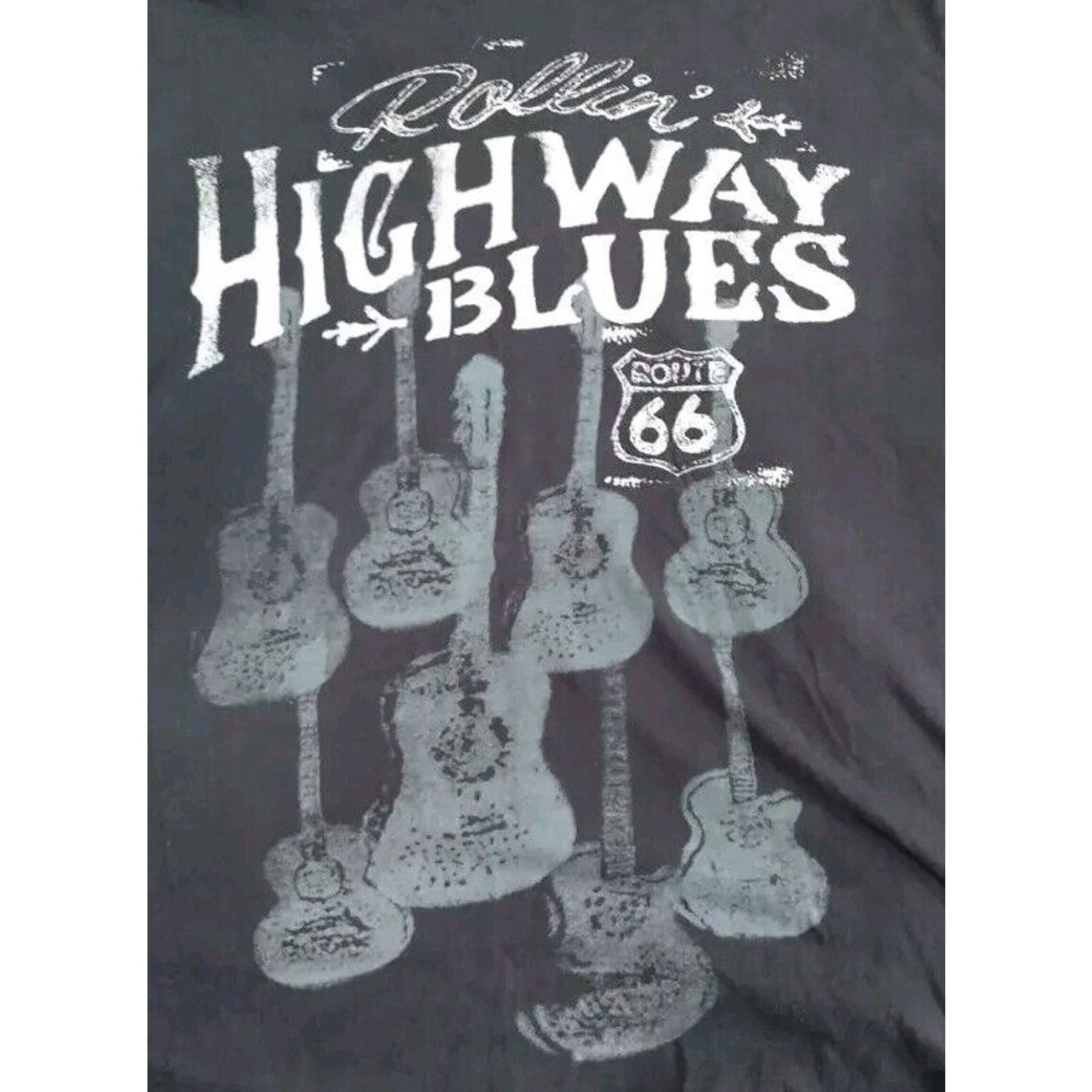 Lucky Brand AMERICA'S HIGHWAY Route 66 "Rolling Highway Blues" Brown szL Size US L / EU 52-54 / 3 - 2 Thumbnail